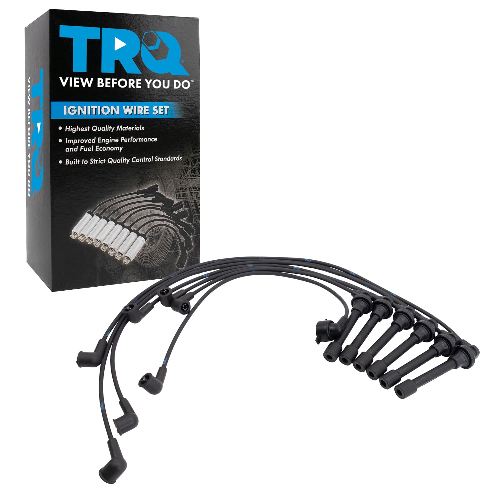 Trq Spark Plug Wire Set Compatible With 1997-1999 Acura Cl 1998-2001 Honda Accord