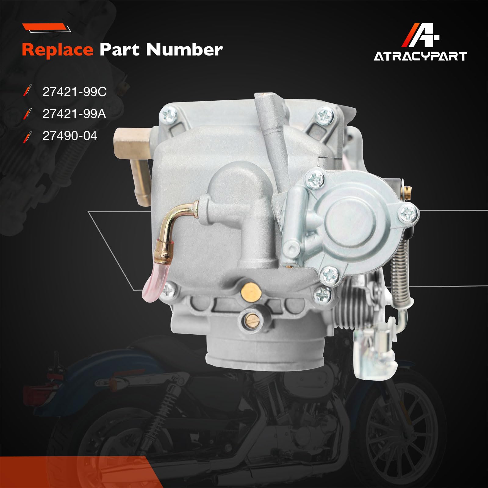 Cv40 Carburetor Compatible With 1988-2006 Harley Davidson Sportster 883 1200 Xl883 Xl1200,1988-2016 Dyna & Fxr,1988-2017 Softail