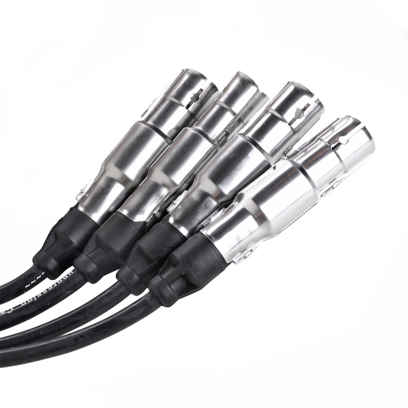 AutoPart T ST-4129 7mm Ignition Spark Plug Wire Set, Set of 4, for Volkswagen 2001-2005 Beetle/ 2001-2007 Golf/ 2007-2010 Golf C