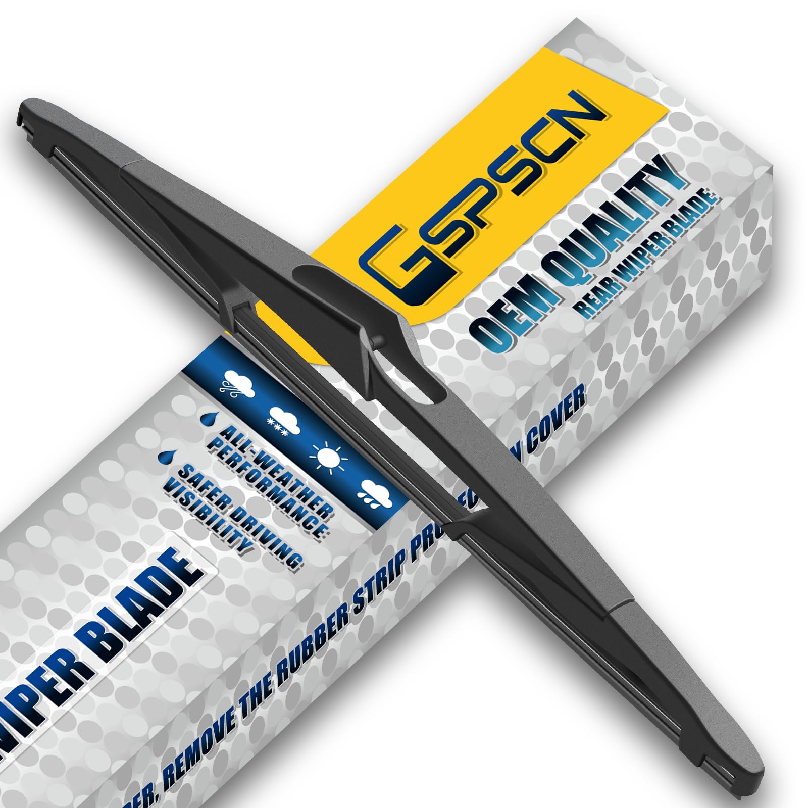 12'' Rear Wiper Blade,Back Windshield Wiper For Mitsubishi Outlander 24-21 /Nissan Rogue 23-08 Kicks 23-17 Juke 17-11 Pathfinder