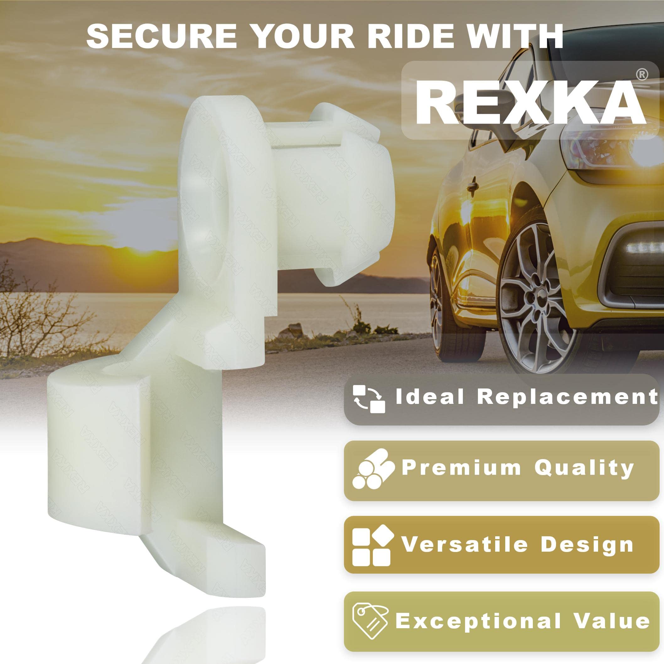 Rexka 25Pcs Tailgate Handle Lock Rod Retainer Clip 3/16 Rod 15545178 For Gm Chevy Gmc Trucks Pickups 1500 2500 3500 Sonoma