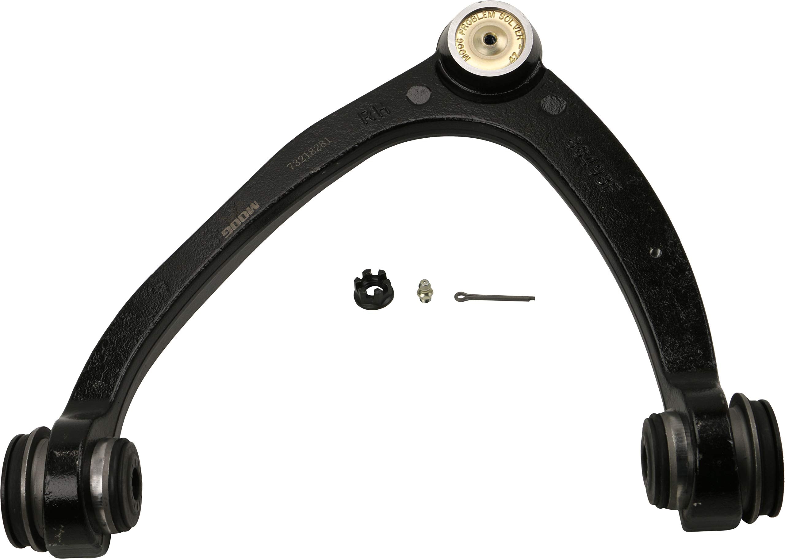 Moog Ck80670 Front Right Upper Suspension Control Arm And Ball Joint Assembly For Chevrolet Silverado 1500