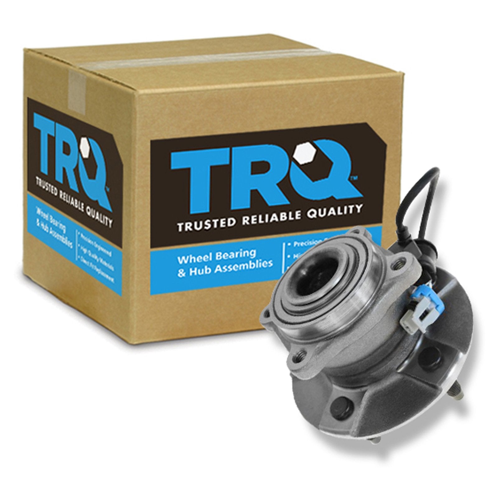Trq Rear Left Right Wheel Hub Bearing Assembly Driver Passenger Side Compatible With 2005-2006 Chevrolet Equinox 2006 Pontiac To