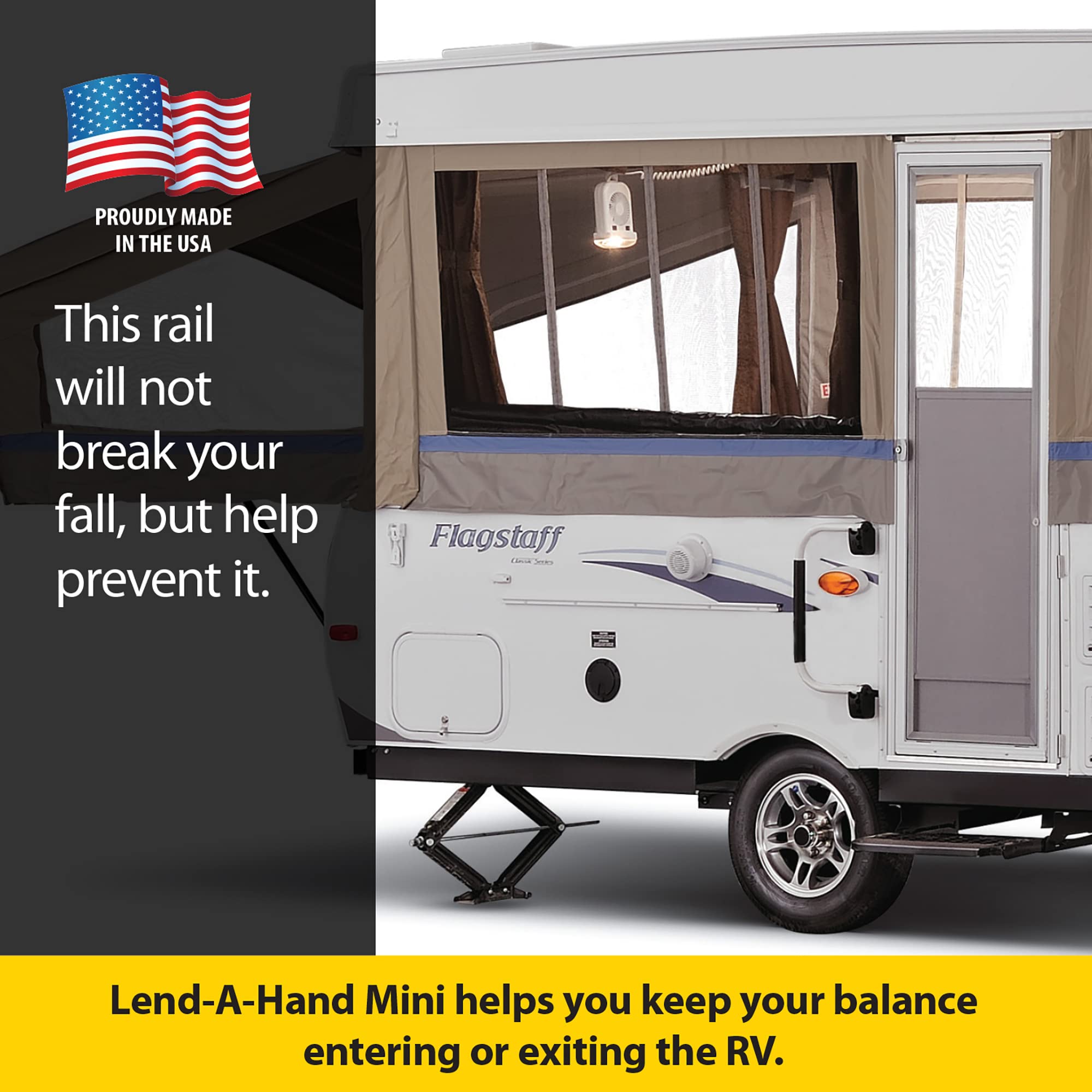 Stromberg Carlson Am-255 Lend-A-Hand Mini Rail-Black (3)