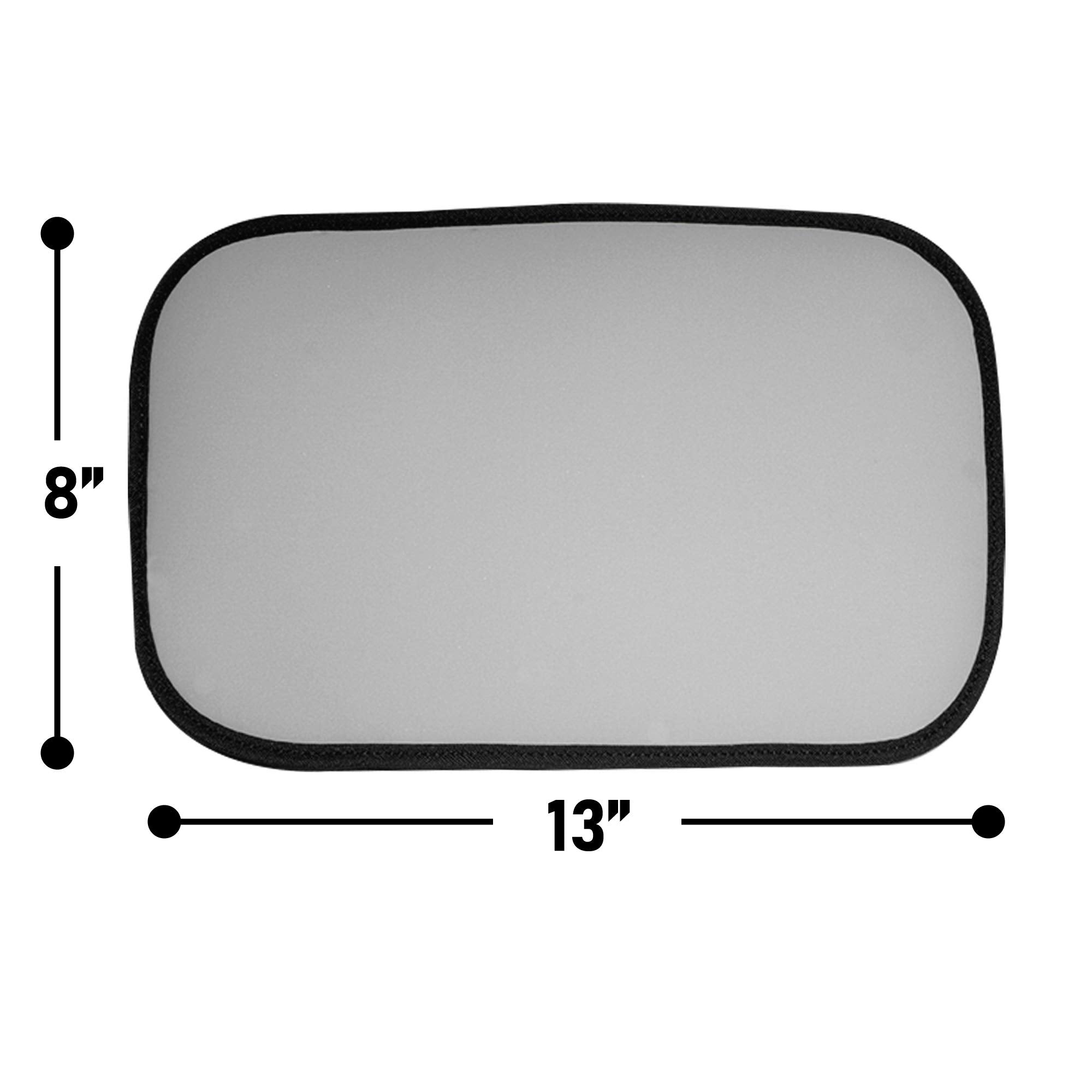 FH Group Neosupreme Center Console Pad Water-Resistant Red Seat Box Cover Protector fits Most Cars, SUVs, and Trucks