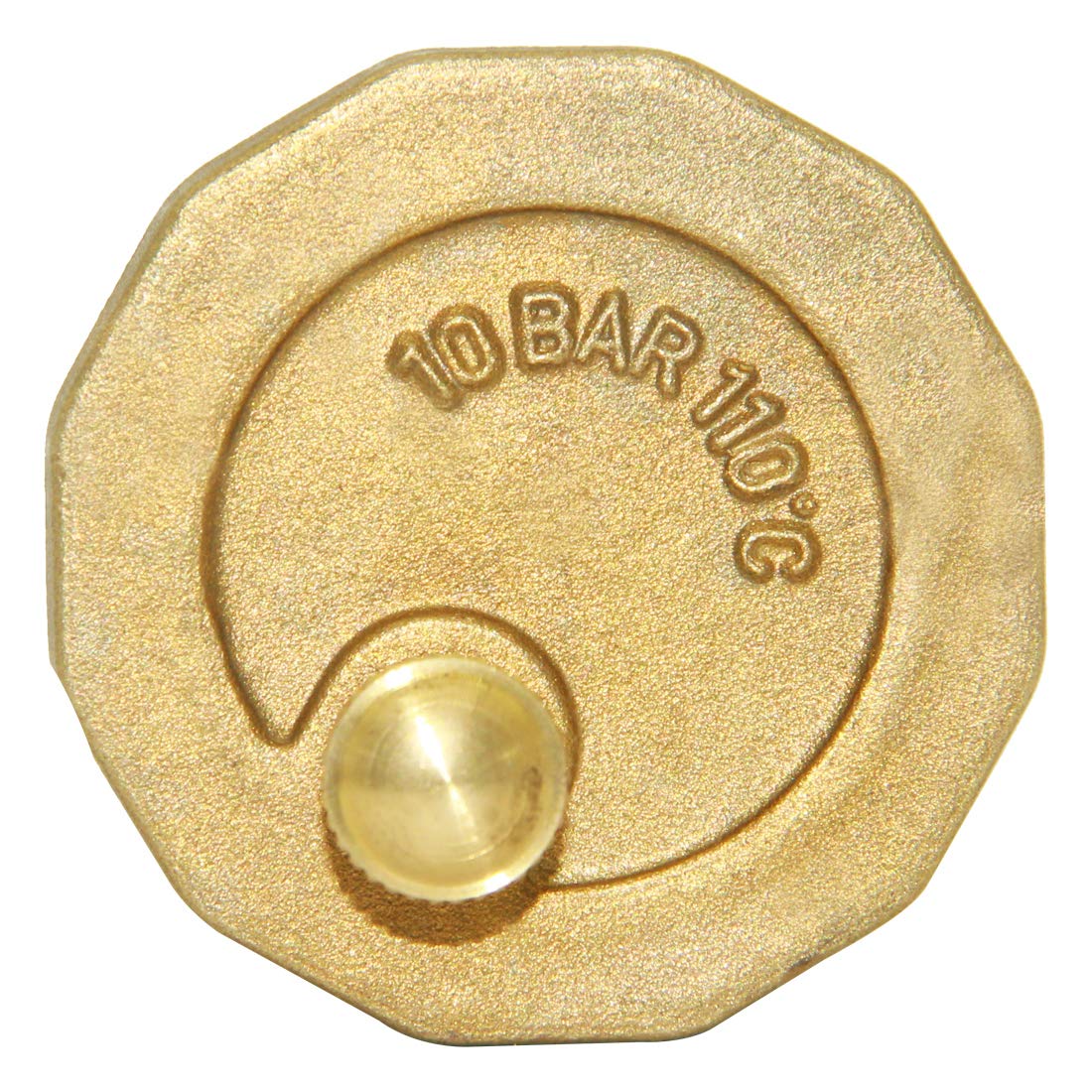 Beduan Brass 10500-Ve Automatic Float Valve, 3/4'' Male Thread Air Release Valve Air Bleeder Valve Vent Valve