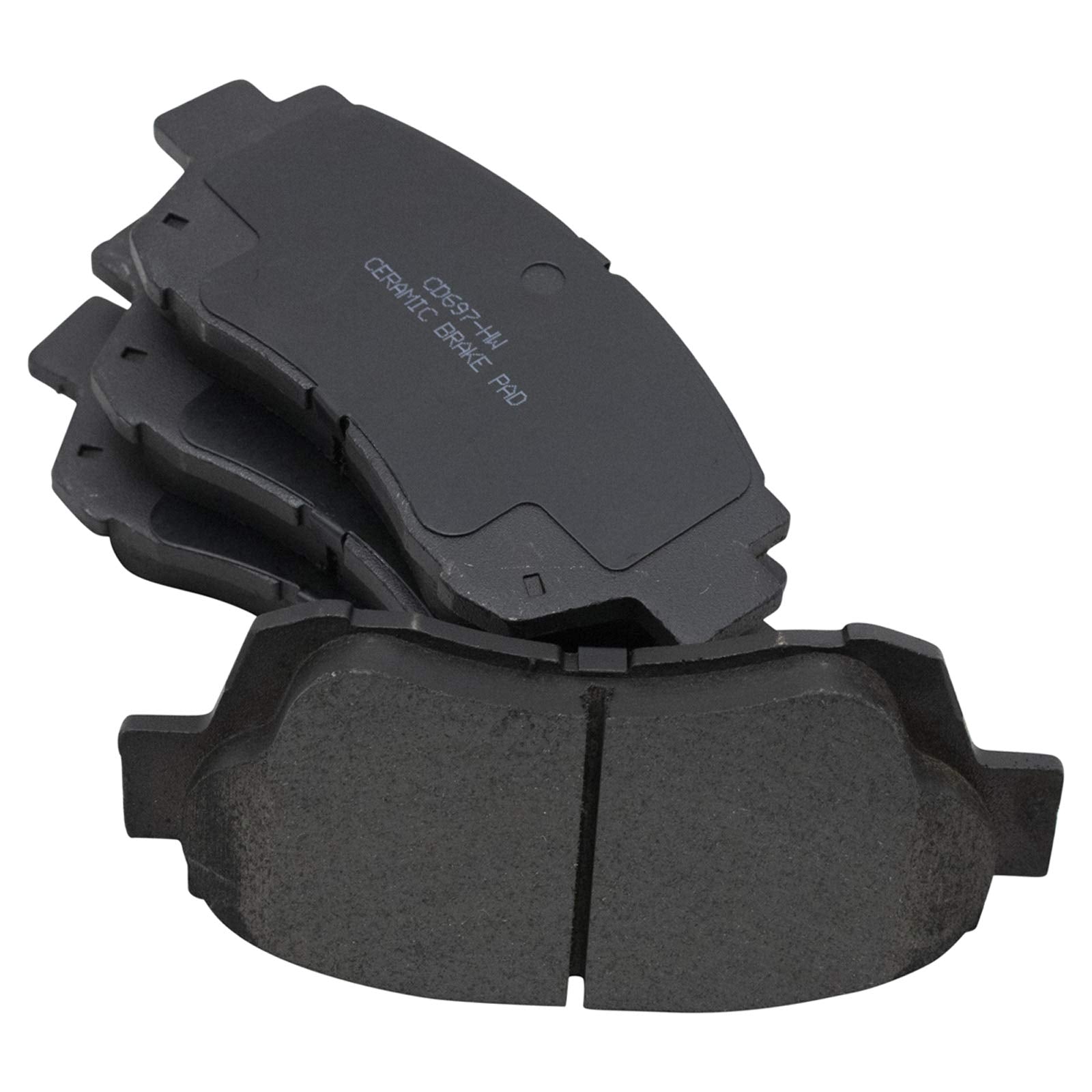 TRQ Front Brake Pads Ceramic Compatible with 1996-1998 Lexus SC300 1995-1997 Toyota Avalon 1996-2001 Camry 1998-1999 Celica 1998
