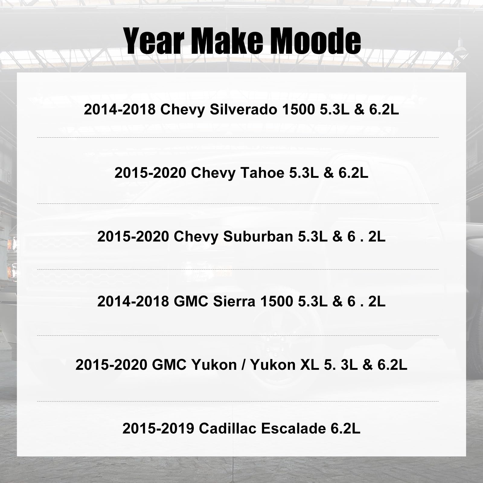 RULLINE Oil Catch Can Compatible with 2014-2018 Chevy Silverado 1500 GMC Sierra 1500 2015-2020 Chevy Tahoe Suburban GMC Yukon