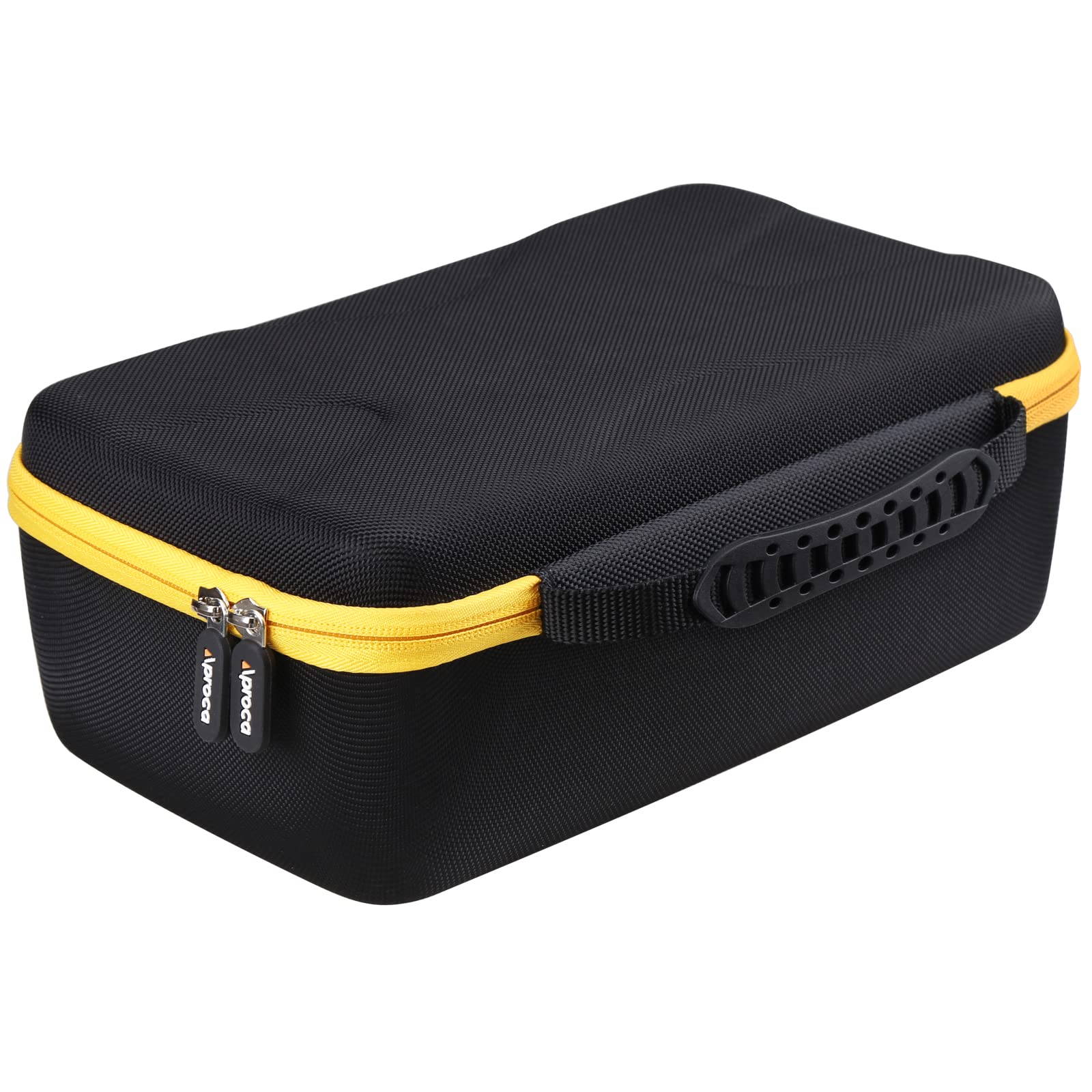 Aproca Hard Storage Travel Case Fit For Astroai Air Compressor Tire Inflator Portable Air Pump Yellow Zipper