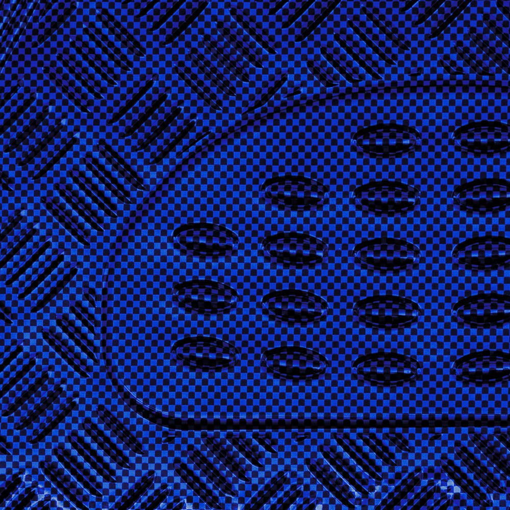 Blue All Weather Heavy Duty Universal Fit Car Floor Mats Interior Liners For Auto Van Truck Suv, Heavy Duty All Weather Protecti