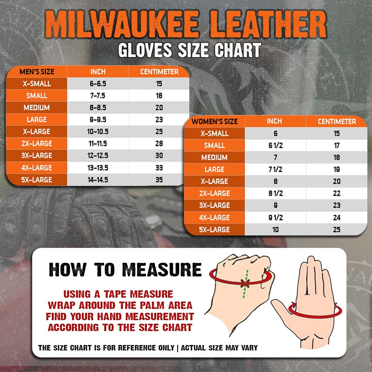 Milwaukee Leather SH729 Men's Black Perforated Leather Full Finger Motorcycle Hand Gloves W/Breathable Open Knuckle - Small