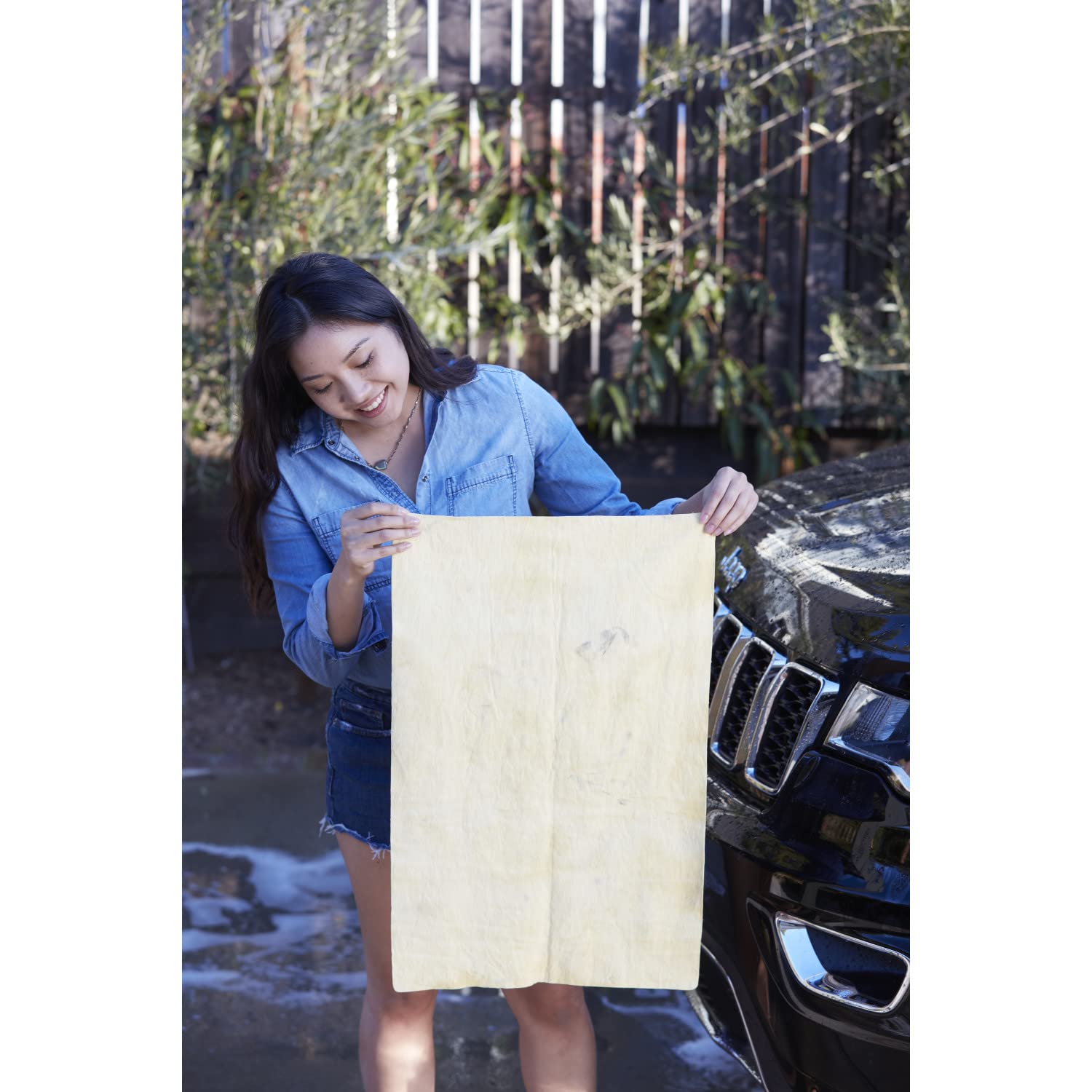 Armor All Pva Synthetic Chamois, Chamois Cloth For Car Cleaning, For Cars, Trucks And Motorcycles