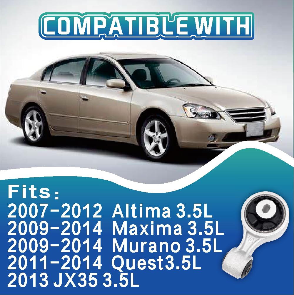 Ybddzh A7363 Front Righttorque Strut Mount - Altima '07-'12, Maxima '09-'14, Murano '09-'14, Quest '11-'14, Jx35 '13 ,1Pes