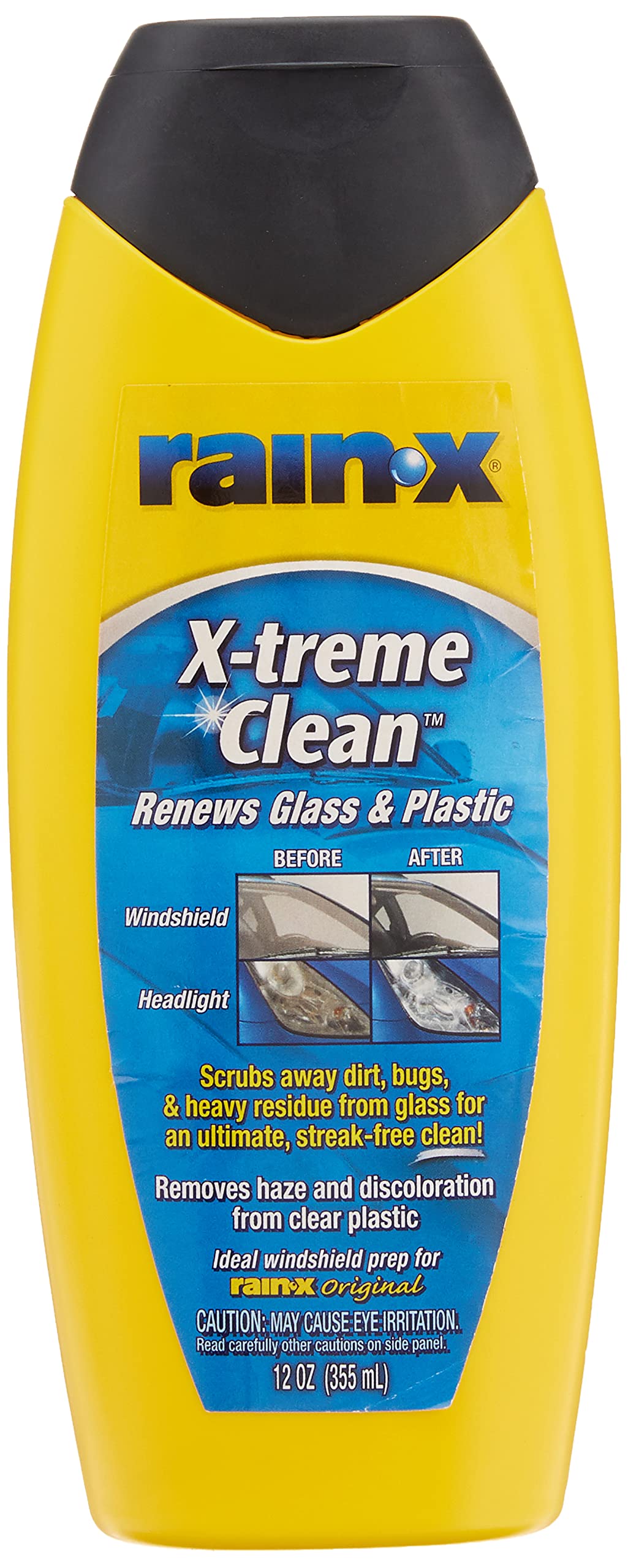 Rain-X 5080217 X-Treme Clean Glass Cleaner - 12 Fl Oz.