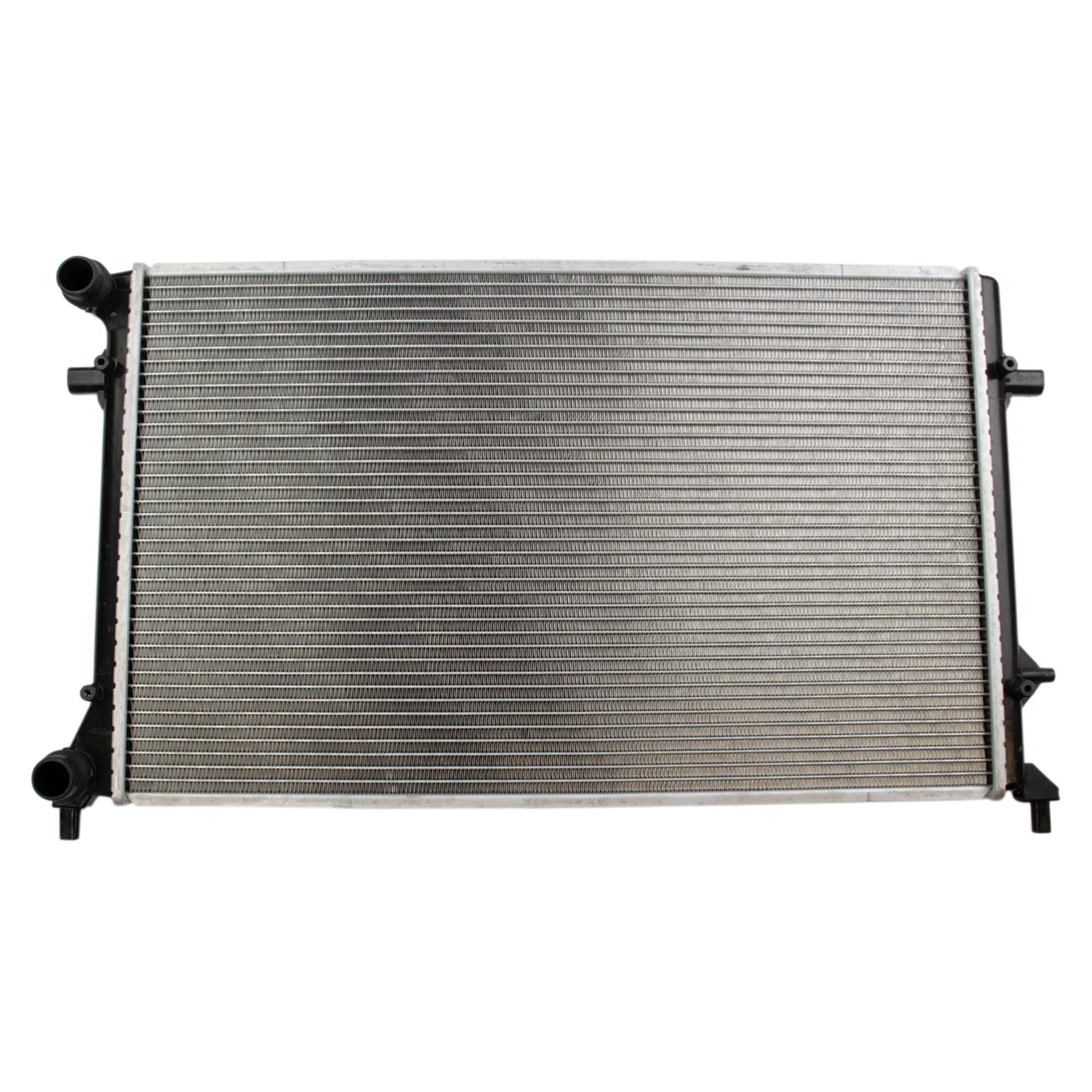 Trq Radiator Assembly Aluminum Core Compatible With 08-09 Audi Tt Quattro 10-14 Volkswagen Golf 05-10 Jetta 08 R32 06-09 Rabbit