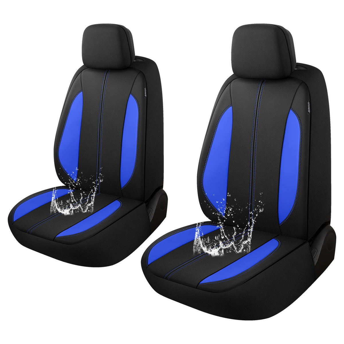YGL Car Seat Covers for Front Seats,Waterproof Seat Covers for Cars,Durable Neoprene Car Seat Protectors,Interior Covers for Car