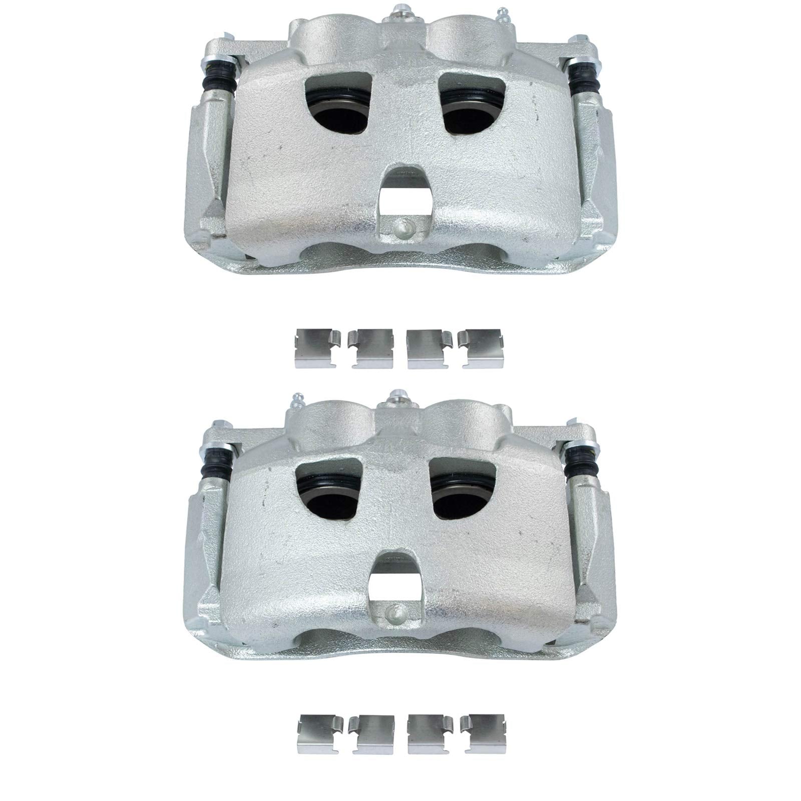 Trq Front Brake Caliper Set Driver & Passenger Side Compatible With 2012-2020 Ford F-150