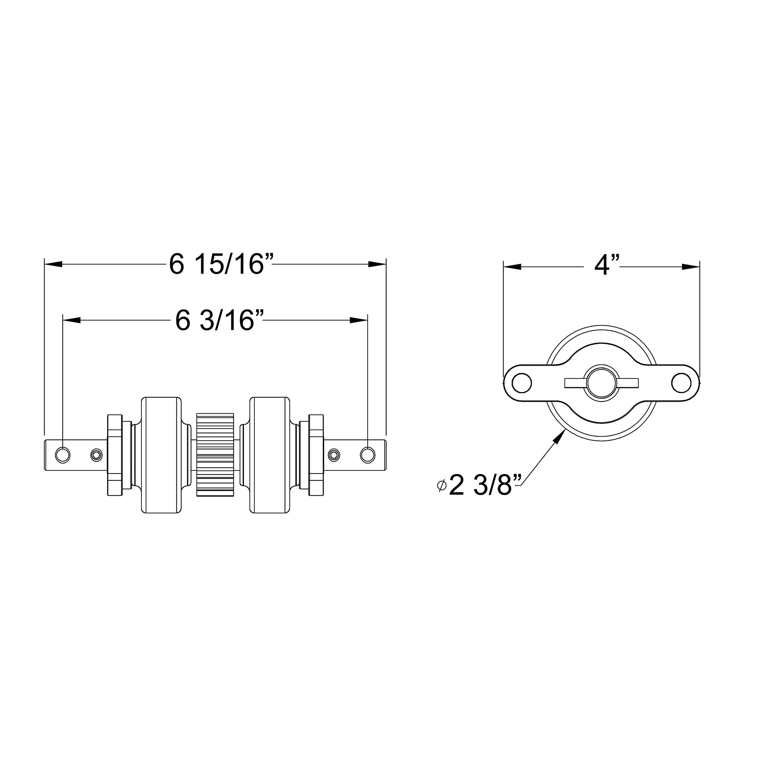 Ap Products 014-140409 U.S Products Slide-Out Gear 2X3 (15 Teeth)