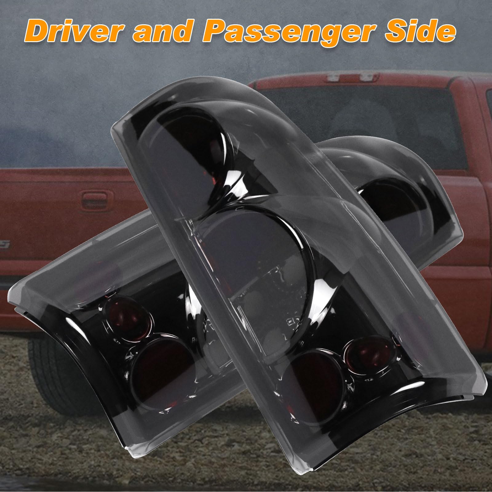 Nakuuly Tail Light Compatible With 1999-2006 Chevy Silverado 1500 2500 3500 2007 Classic, 1999-2002 Gmc Sierra 1500 2500 3500 Dr