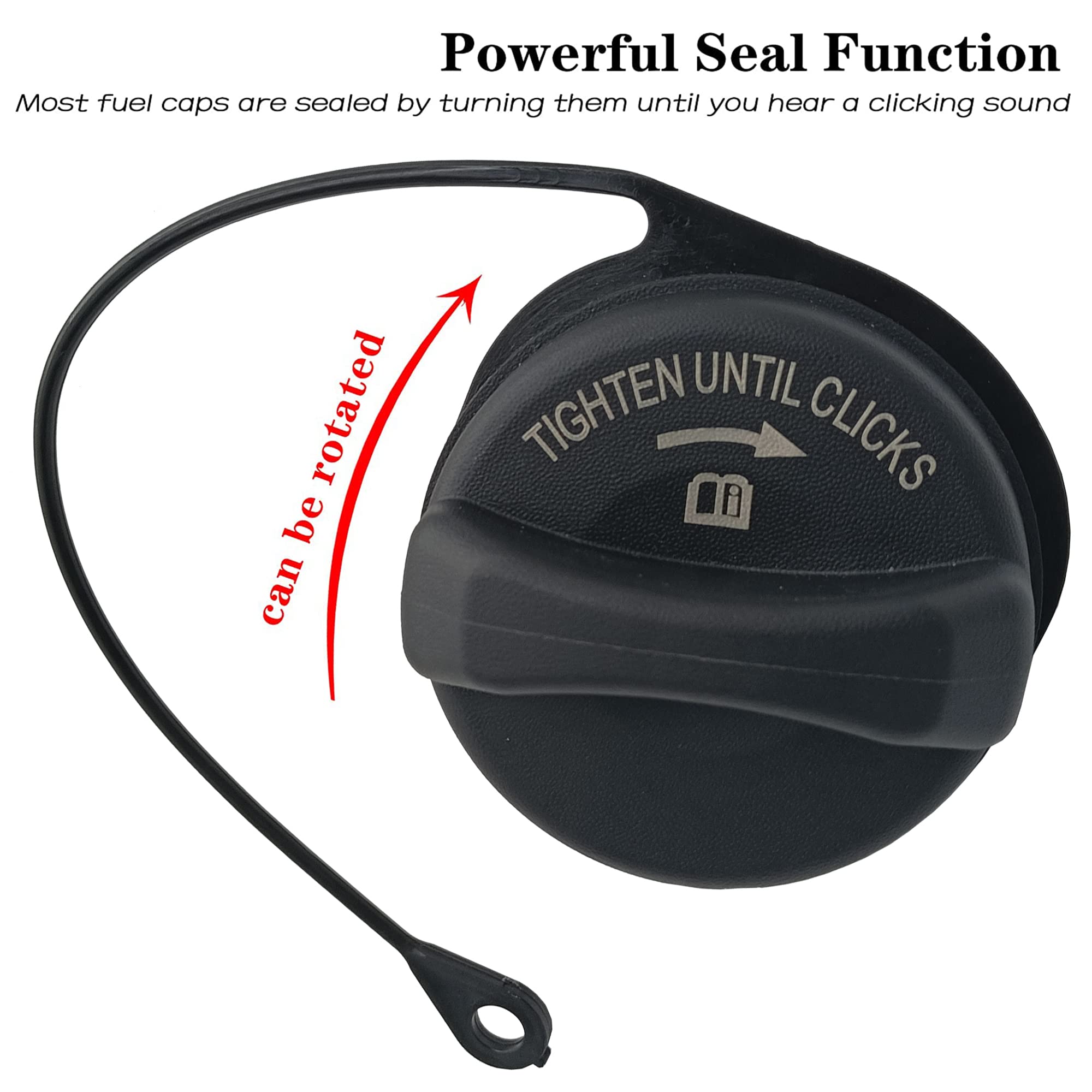 Rldym FC1058 Gas Cap Fuel Tank Cap Compatible with 2004-2007 Ford Explorer, 2007 Explorer Sport Trac, 2004-2007 Mercury Mountain