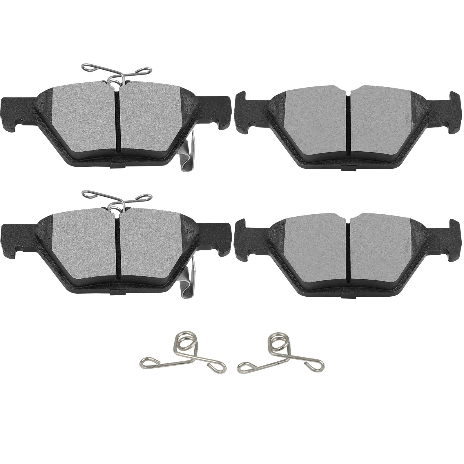 Scitoo D1808 Ceramic Brake Pads Sets Rear W/Hardware Replacement For Subaru For Ascent/For Crosstrek/For Forester/For Legacy/For
