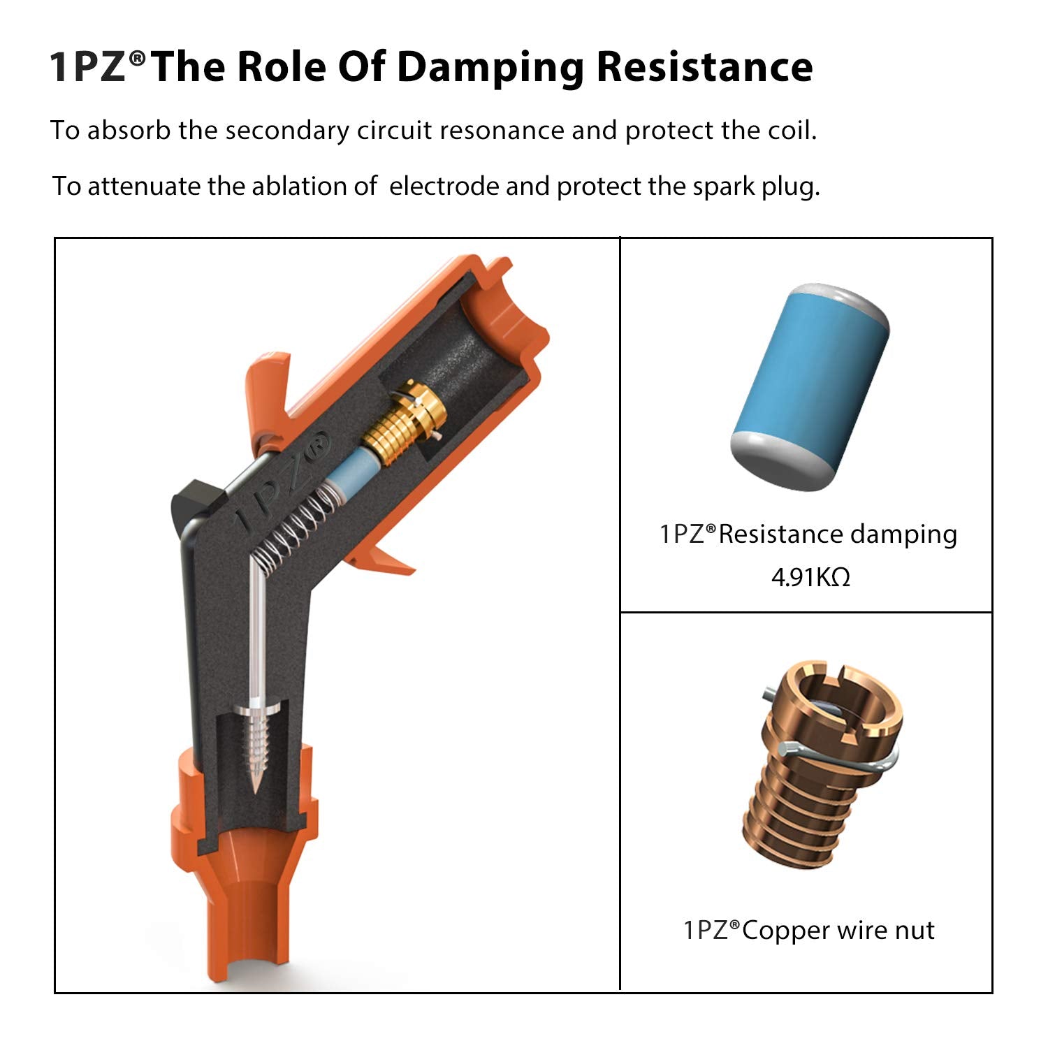 1Pz O6P-Rs3 Racing Cdi Ignition Coil Spark Plug Replacement For Honda Xr Crf Crf50 Xr50 Xr70 Xr80 Xr100