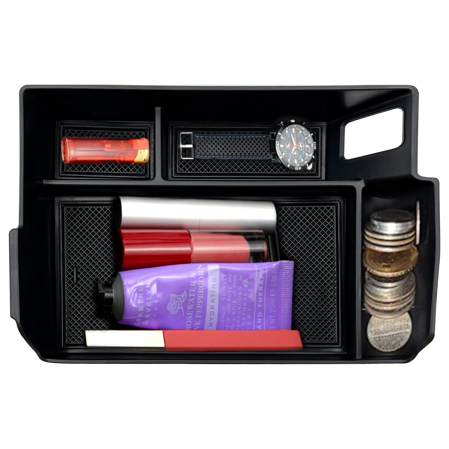 Jojomark Compatible With Toyota Sienna 2021 2022 2023 2024 Accessories Center Console Tray Organizer