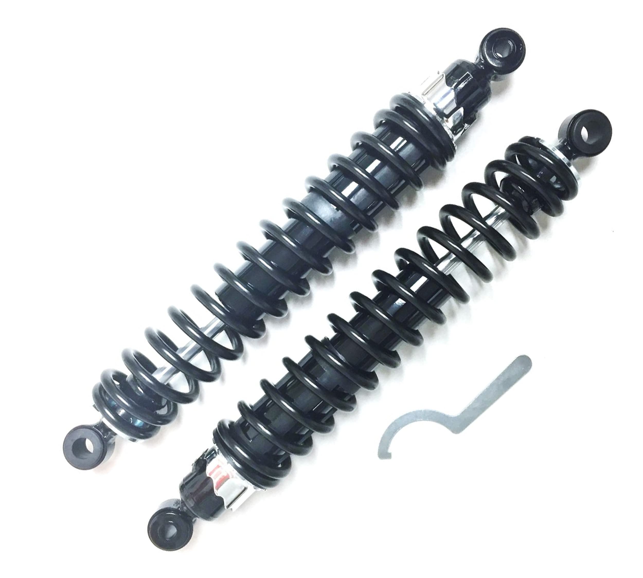 DTA D2011-8-2 (2) Rear Complete Coil-over Springs Shocks OE Replacement Compatible with 1998-2004 Honda TRX450 Foreman 4x4, Progressive Style