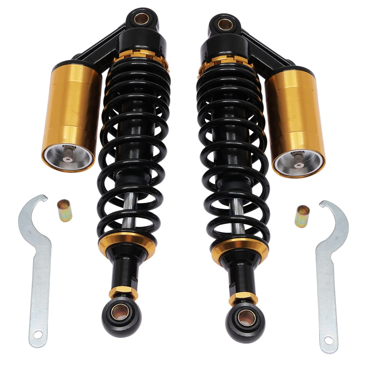 320mm Universal Motorcycle Rear Air Shock Absorbers Adjustable Rear Shock For Honda Kawasaki Suzuki Yamaha Go Kart dirt Scooters