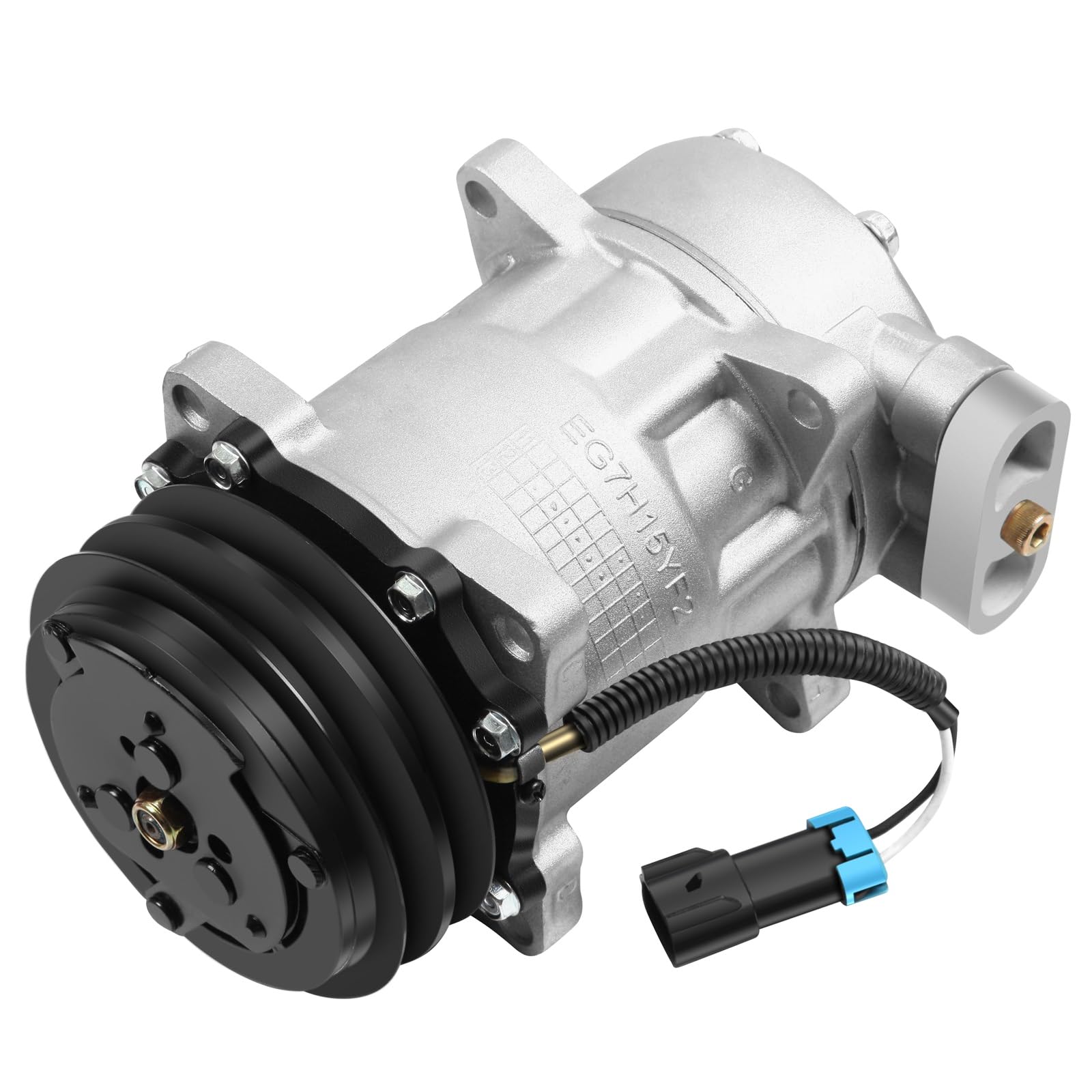 Eccpp Ac Compressor 1999-2002 Fit For Peterbilt 330 357 377 378 379 6.6L 7.2L 8.3L 10.0L 10.3L 10.5L 10.8L Sd7H15 Air Conditioni