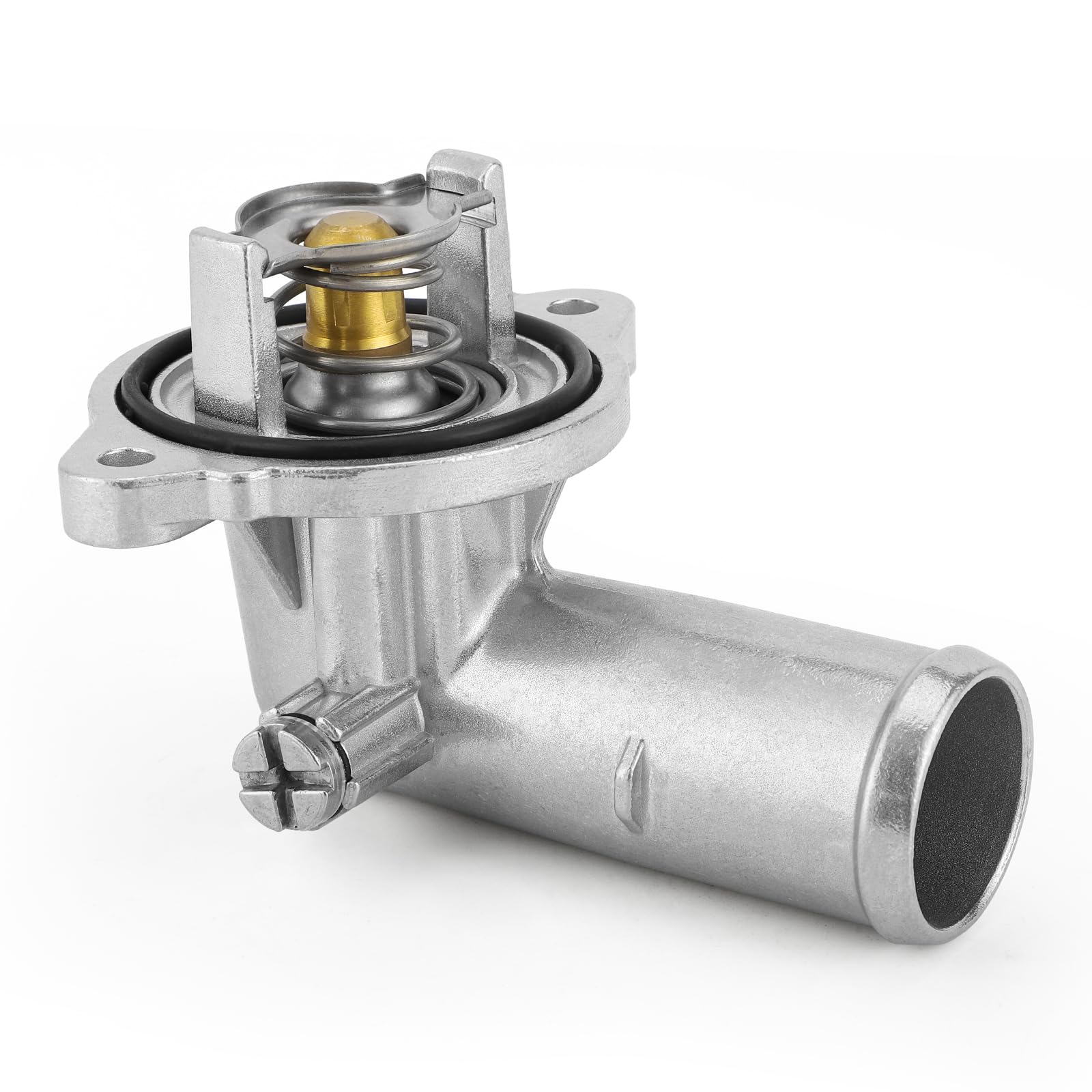 Upgrade Aluminum Thermostat & Housing Assembly for Jeep Grand Cherokee 2011-2015 Wrangler 2012-2017 Wrangler JK 2018, Dodge Dura