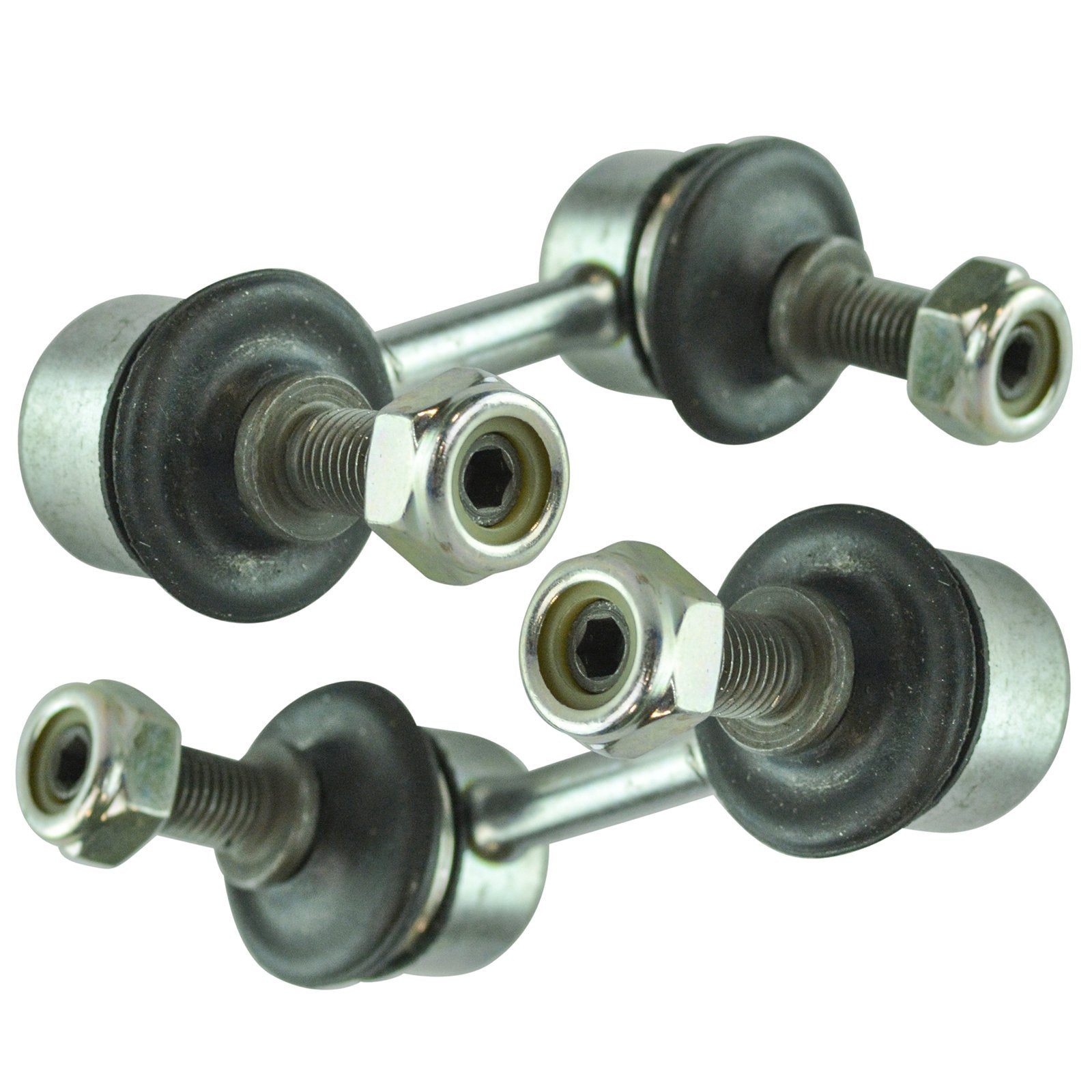 Trq Front Sway Bar Stabilizer Link Set Compatible With 1996-2000 Hyundai Elantra 1997-2001 Tiburon