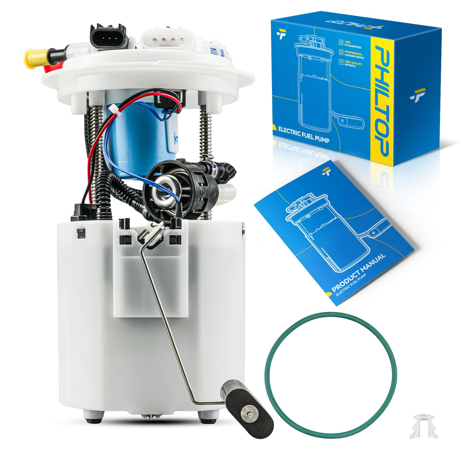 PHILTOP FG1219 Electric Fuel Pump Assembly Fit for HHR 2009-2010 2.2L, HHR 2011, HHR 2009-2010 2.4L, Electric Fuel Pump Module A