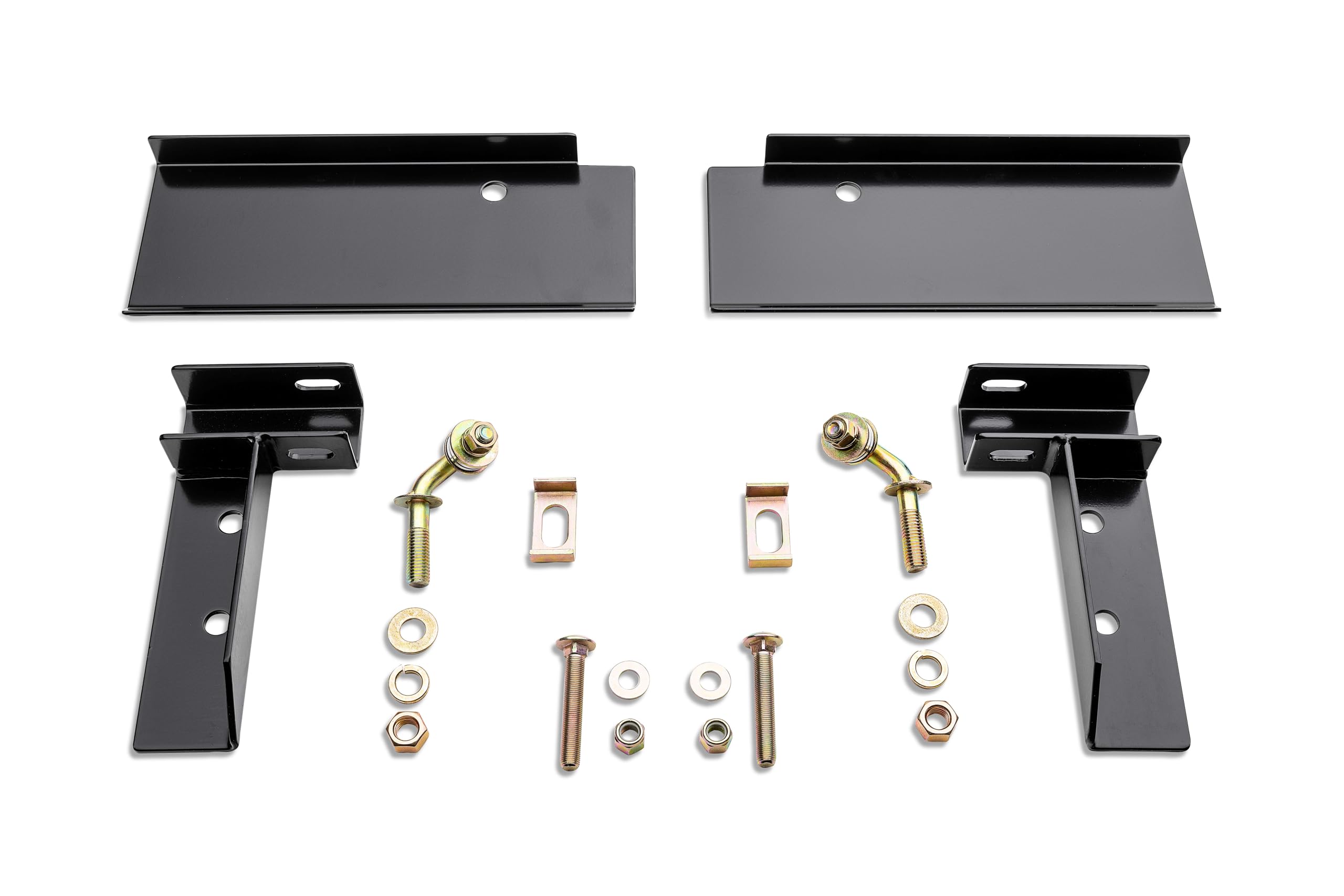 RealTruck Backrack Hardware Kit for use w/Standard Bed, Black, No Drill | 30221 | Fits 2017-2025 Ford F-250/F-350