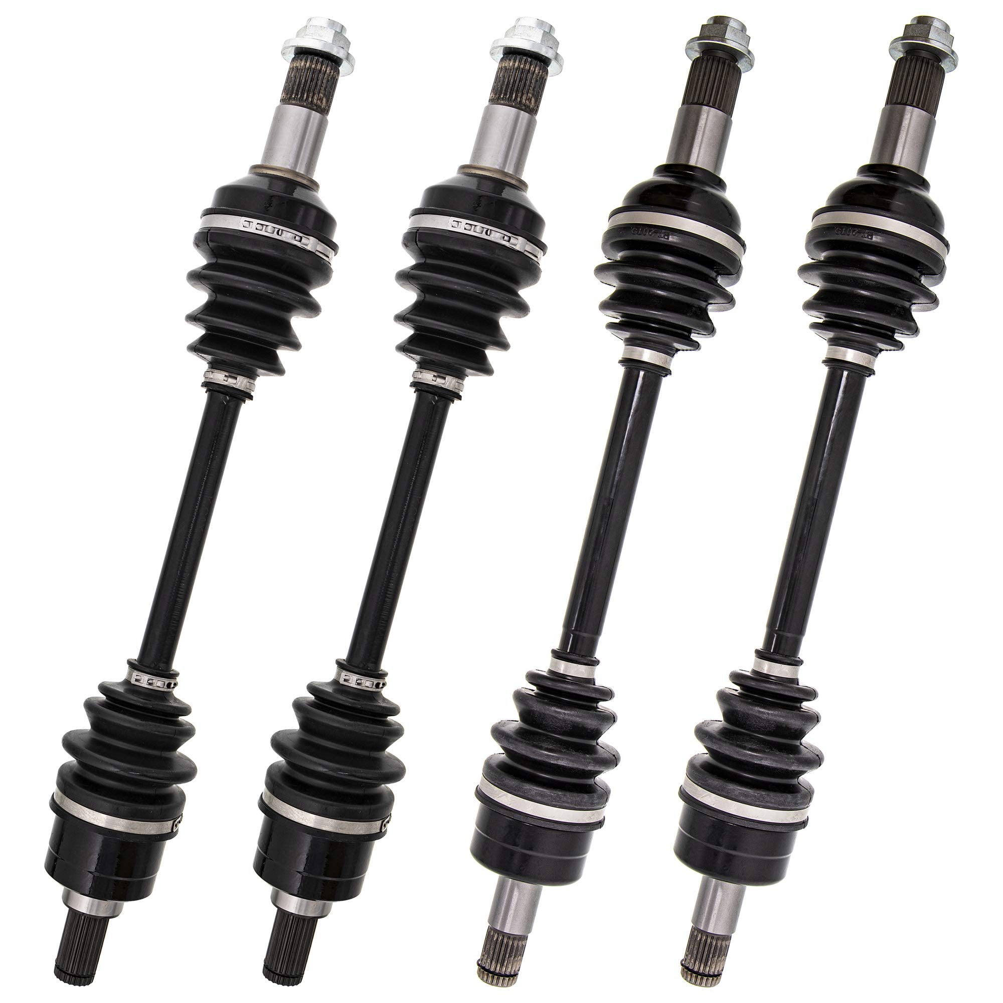 Niche Complete Front And Rear Cv Axle Driveshaft Assembly Kit For 2007-2008 Yamaha Grizzly 700