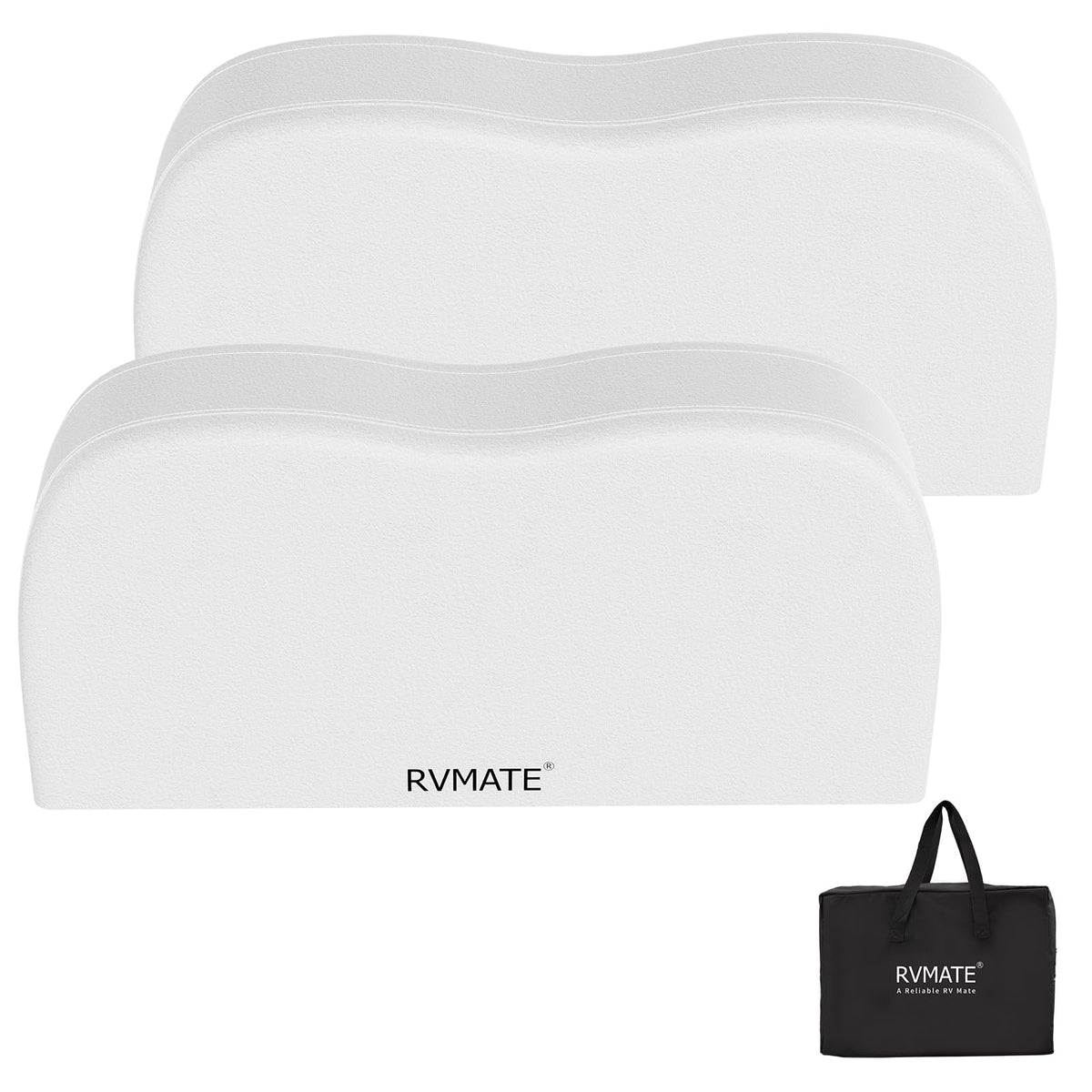 Rvmate Rv Tire Covers, Dual Axle Wheel Cover (2 Pack) Fits 27''-30'' Diameter Tires, Waterproof Anti-Uv White Dual Tire Covers R