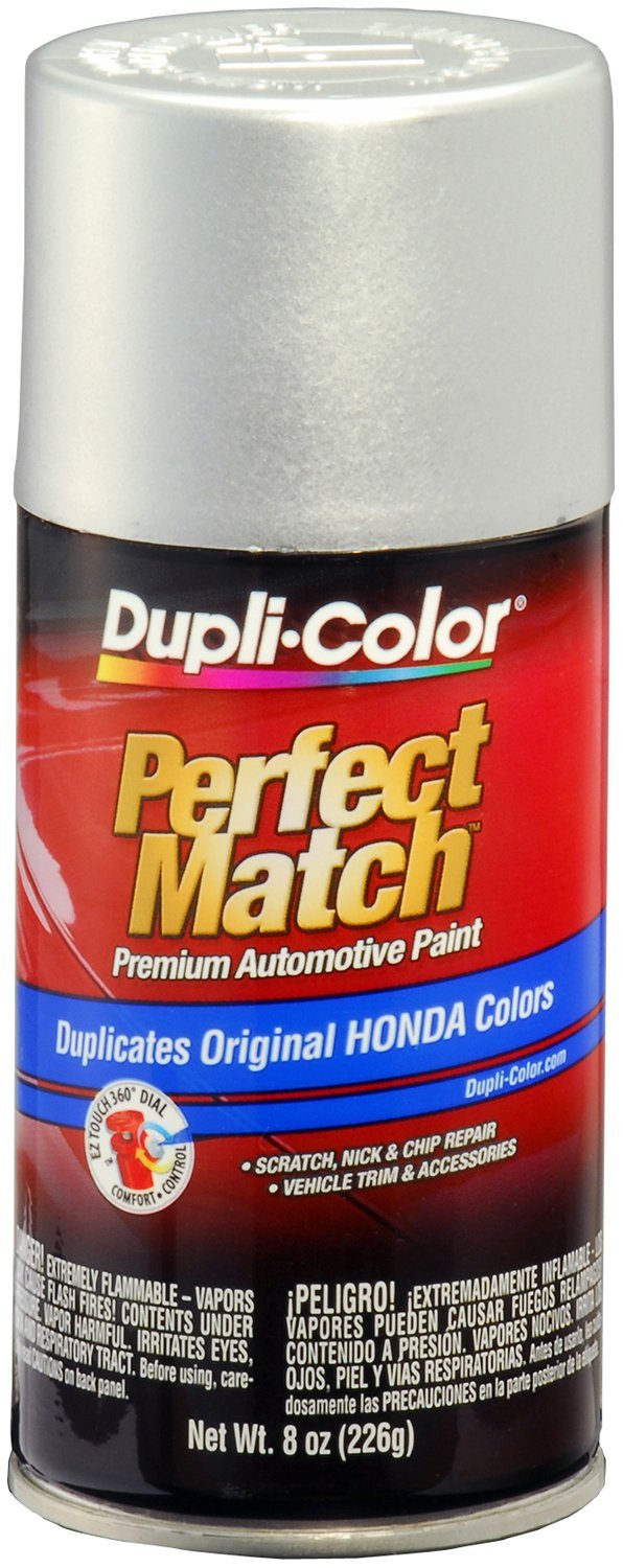 Dupli-Color (Bha0910-6 Pk Arctic Silver Metallic Honda Perfect Match Automotive Paint - 8 Oz. Aerosol, (Case Of 6)
