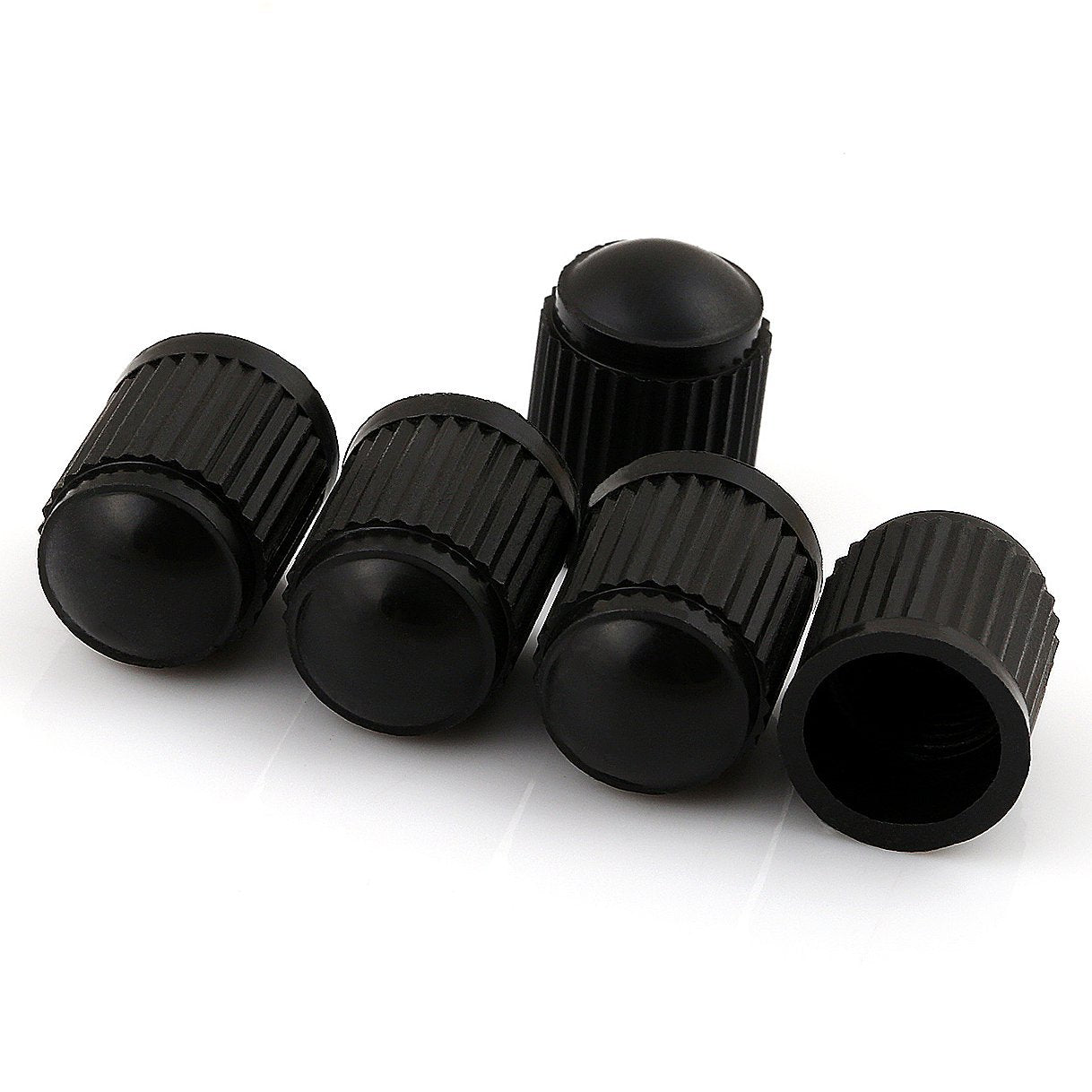 Godeson Plastic Valve Stem Cap For Car, Motorbike, Trucks And Bicycles(Pack Of 5Pcs)
