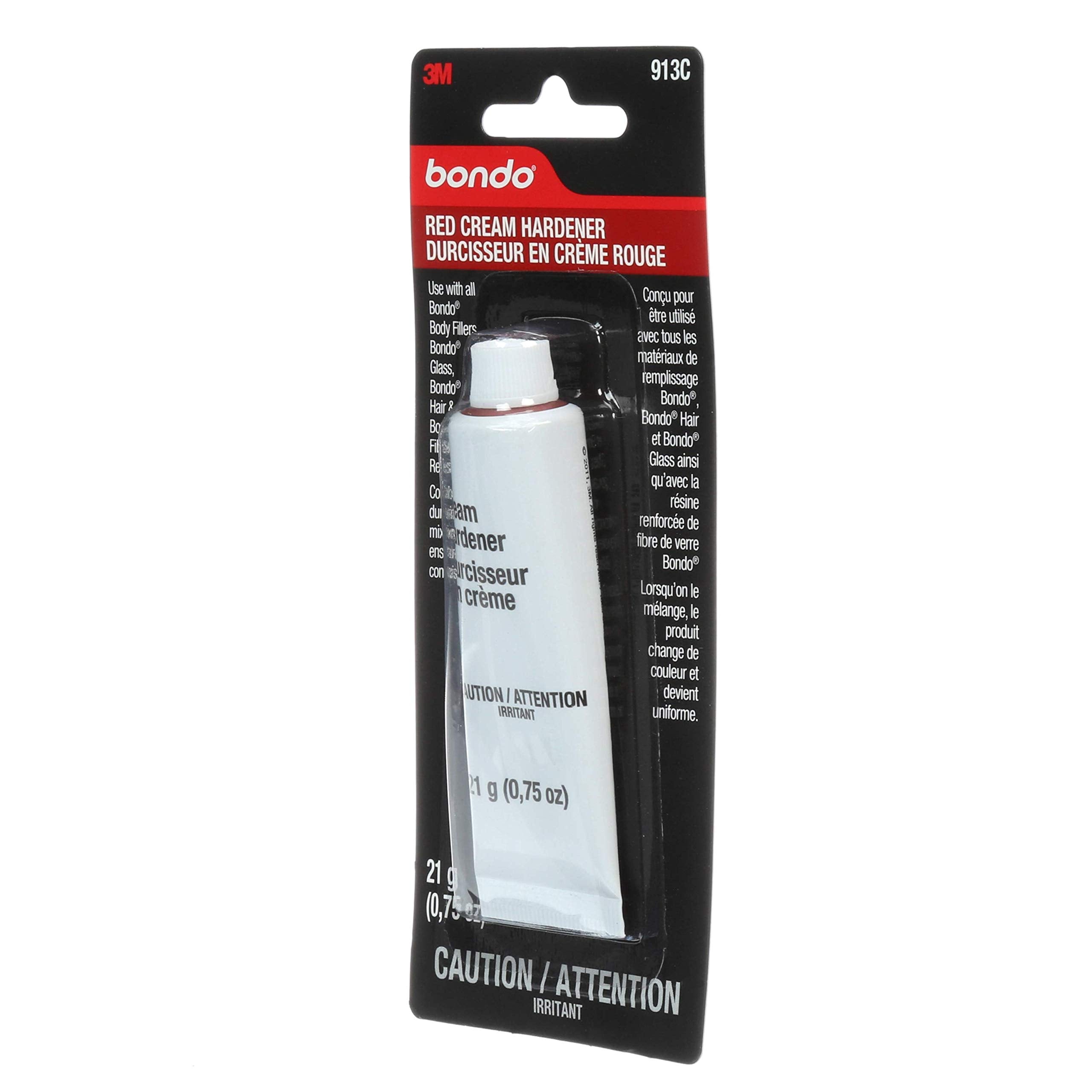 Bondo Red Cream Hardener, 00913, .75 Oz