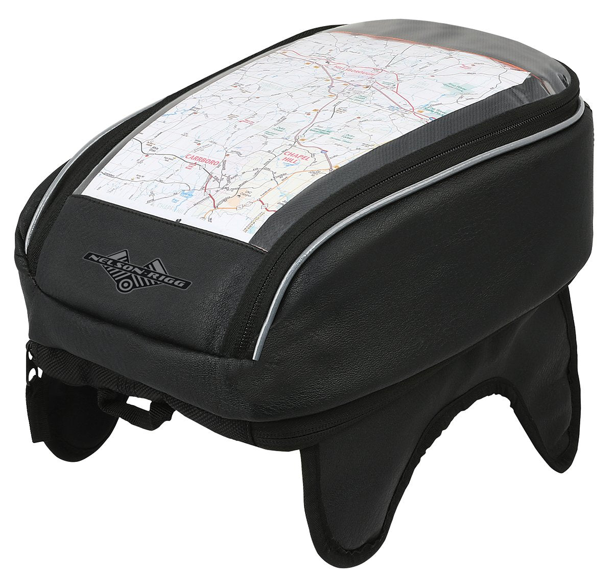 Nelson-Rigg Route 1 Journey Highway Cruiser Magnetic Tank Bag, Fits Harley Davidson, Indian, Honda, Yamaha, Suzuki And More