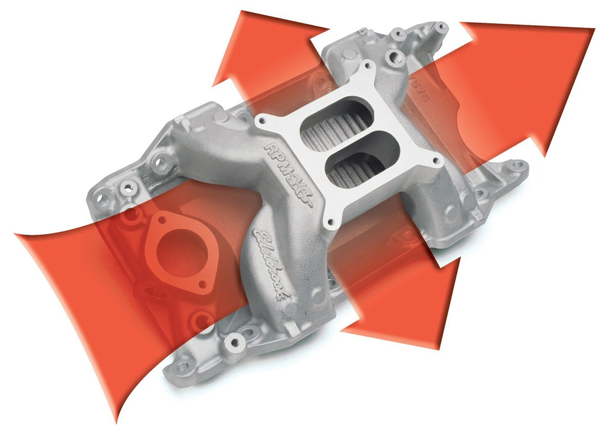 Edelbrock 7576 Performer RPM Air-Gap Intake Manifold
