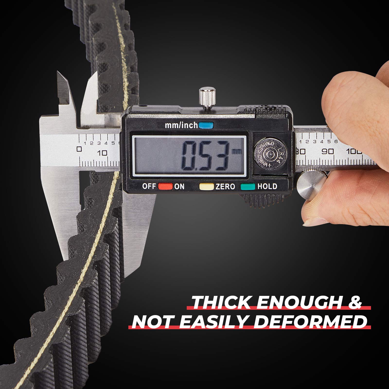 Kemimoto Drive Belt 3211077 20G4022 Heavy-Duty Cvt Carbon Drive Belt Compatible With Polaris Sportsman 400 500, Ranger 500/Xp 87