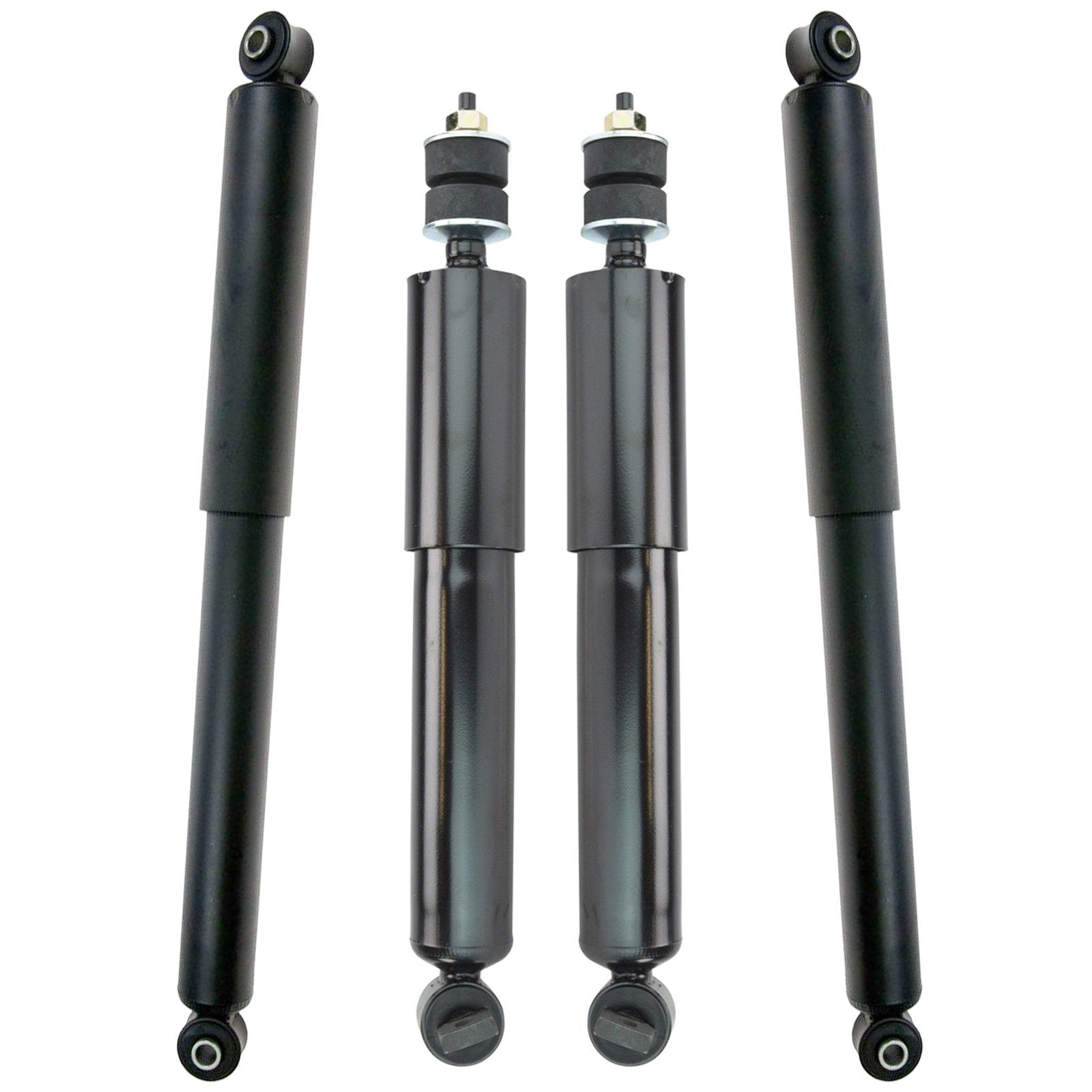 Trq Front And Rear Shock Absorber Set Compatible With 1997-2002 Ford Expedition 1998-2002 Lincoln Navigator