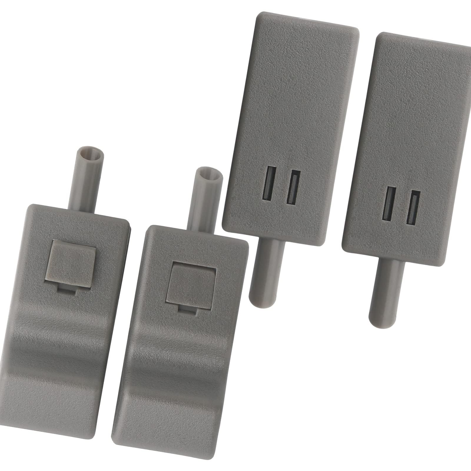 Unifizz 2Pcs Car Door Lock Knob Fit For Chevy 2007-2014 Avalanche Silverado Suburban Tahoe Gmc Sierra Yukon Cadillac Escalade Replaces 15844618