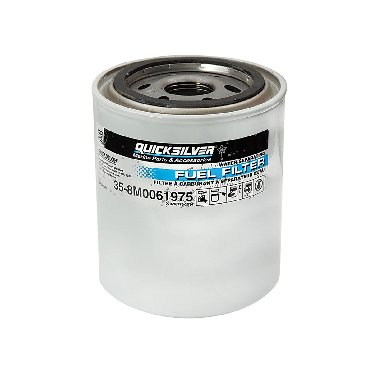 8M0061975 Water Separating Fuel Filter - Omc
