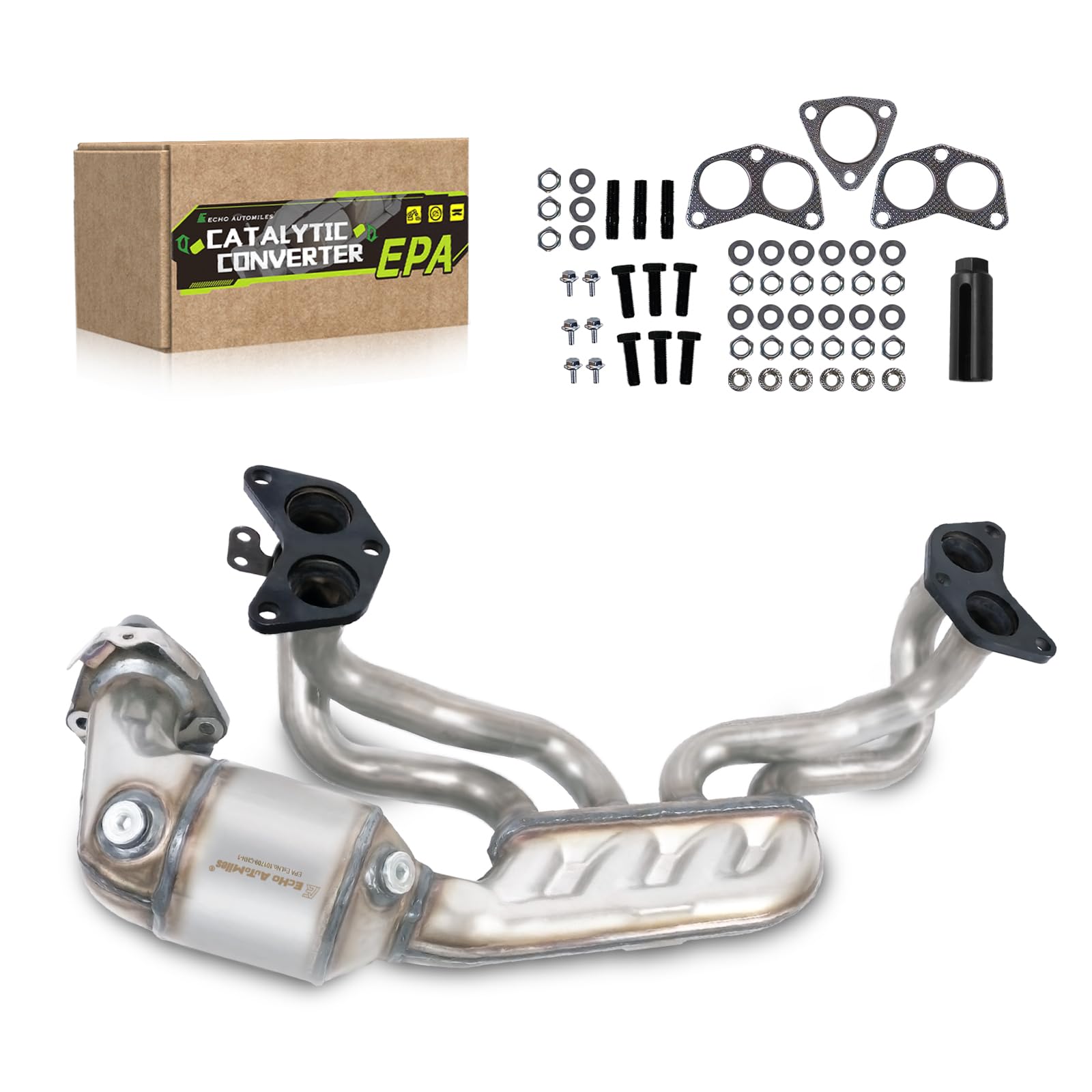 ECHO AUTOMILES Catalytic Converter Compatible with 2011-2016 Forester, 2012-2016 Impreza, 2013-2014 Outback Legacy 2.5L Catalyti