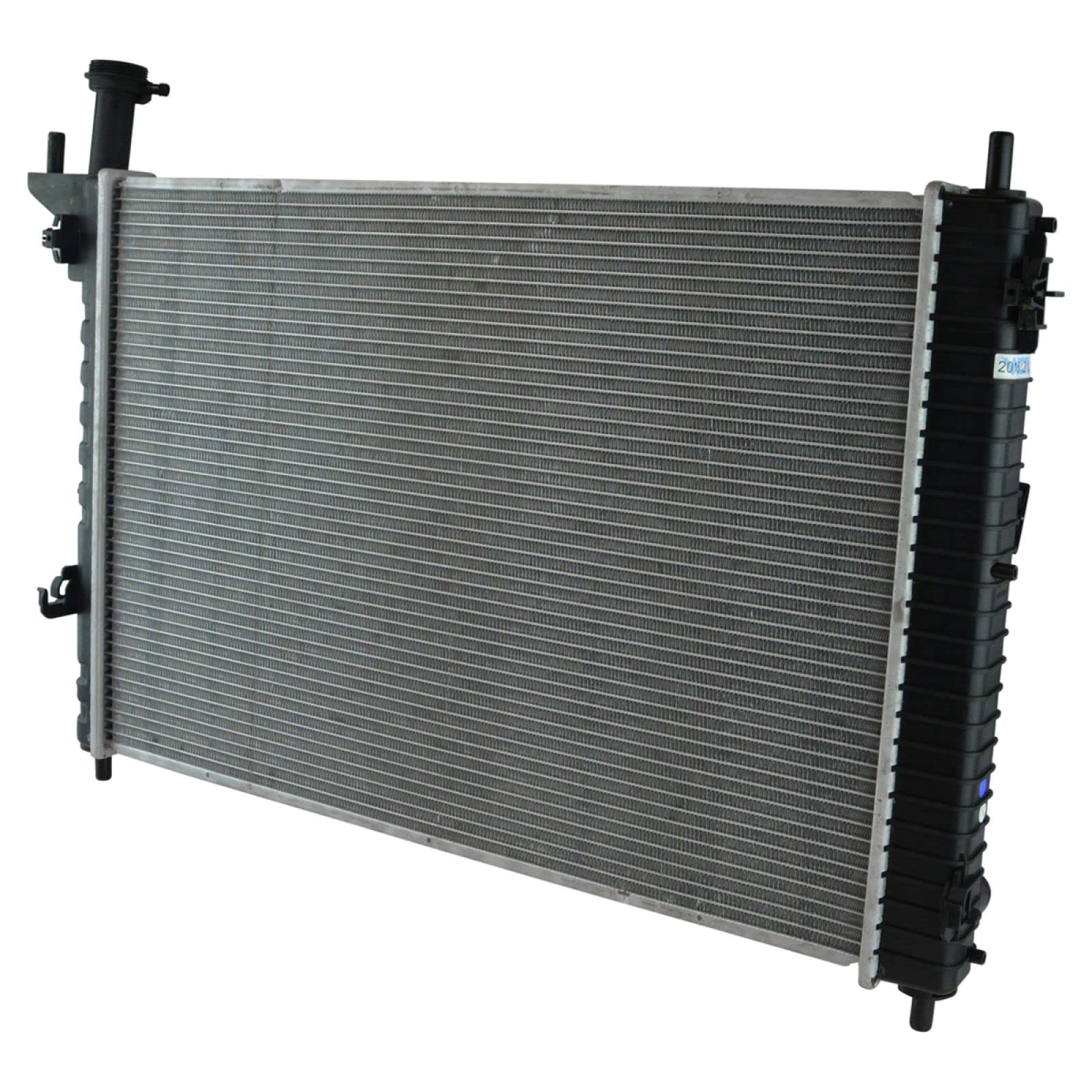 Trq Radiator Assembly Aluminum Core Compatible With 08-17 Buick Enclave 09-17 Chevrolet Traverse 07-16 Gmc Acadia 17 Acadia Limi
