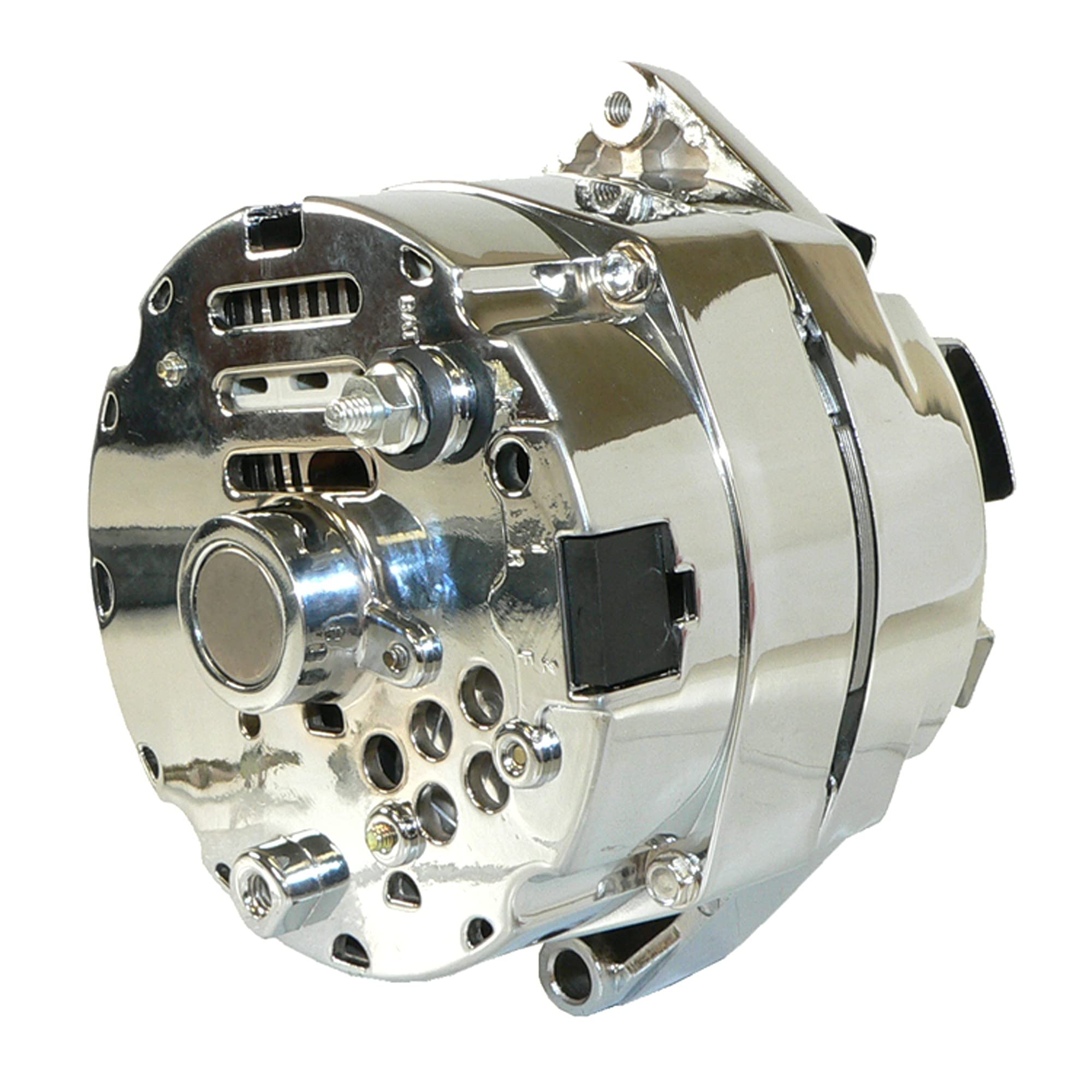 New Db Electrical Chrome 10Si Self Exciting Alternator Compatible With 1983 Buick Regal, Lesabre, Chevy Suburban C10 & C20, Wai
