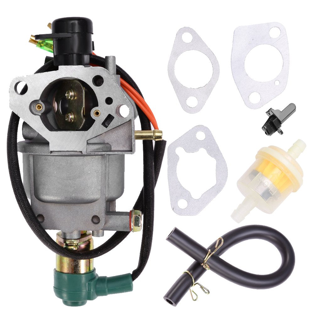 Carburetor Replacement For Honda Eb5000X Em5000S Em5000Sx Em5000X Ew171 Gas Generator Carb With Air Filter Gaskets Fuel Line