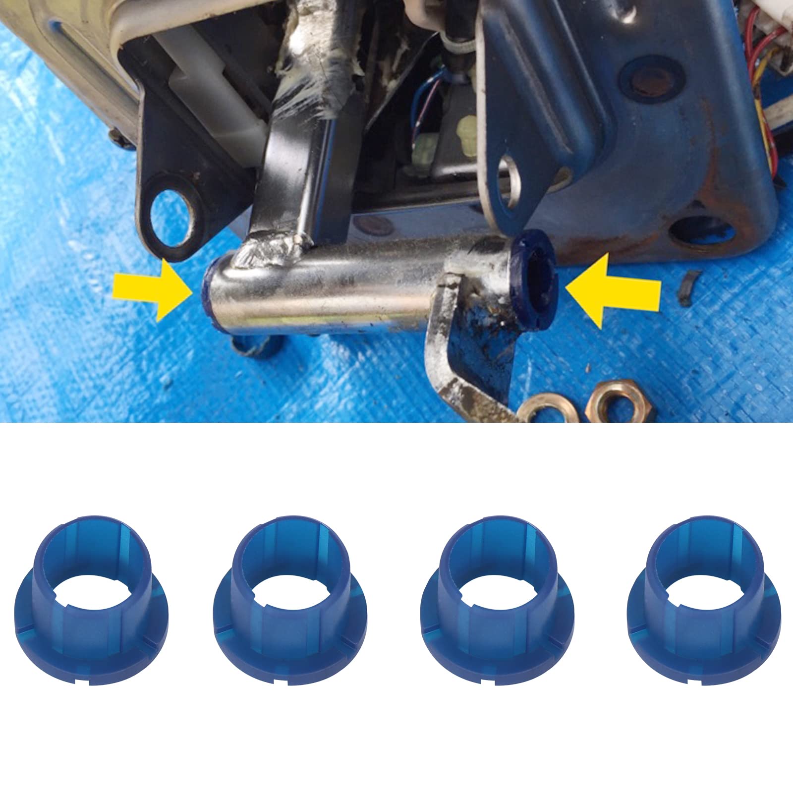 TQPONLY 133884 Transmission Shift Bushing,Compatible with Toyota 4Runner Camry Celica Cressida MR2 Supra Tacoma Pickup Gear Shif